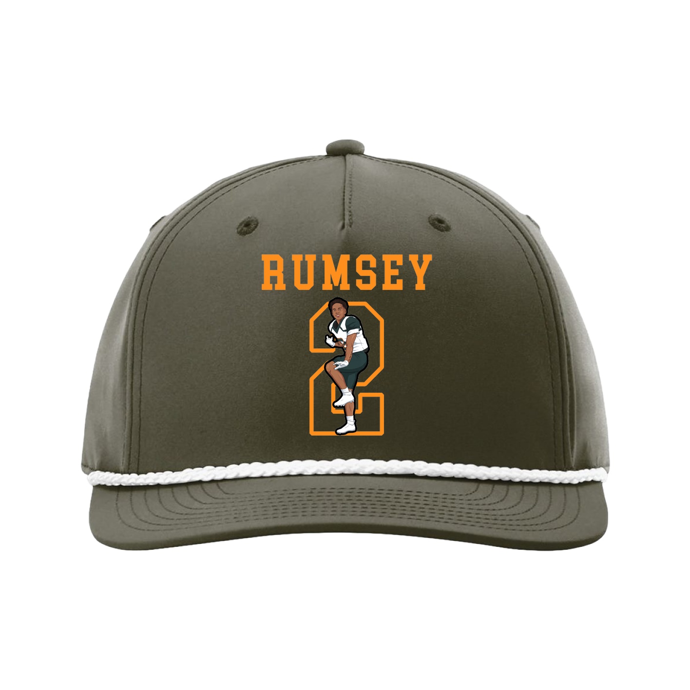 Five-Panel Classic Rope Cap — Shirsey in Green