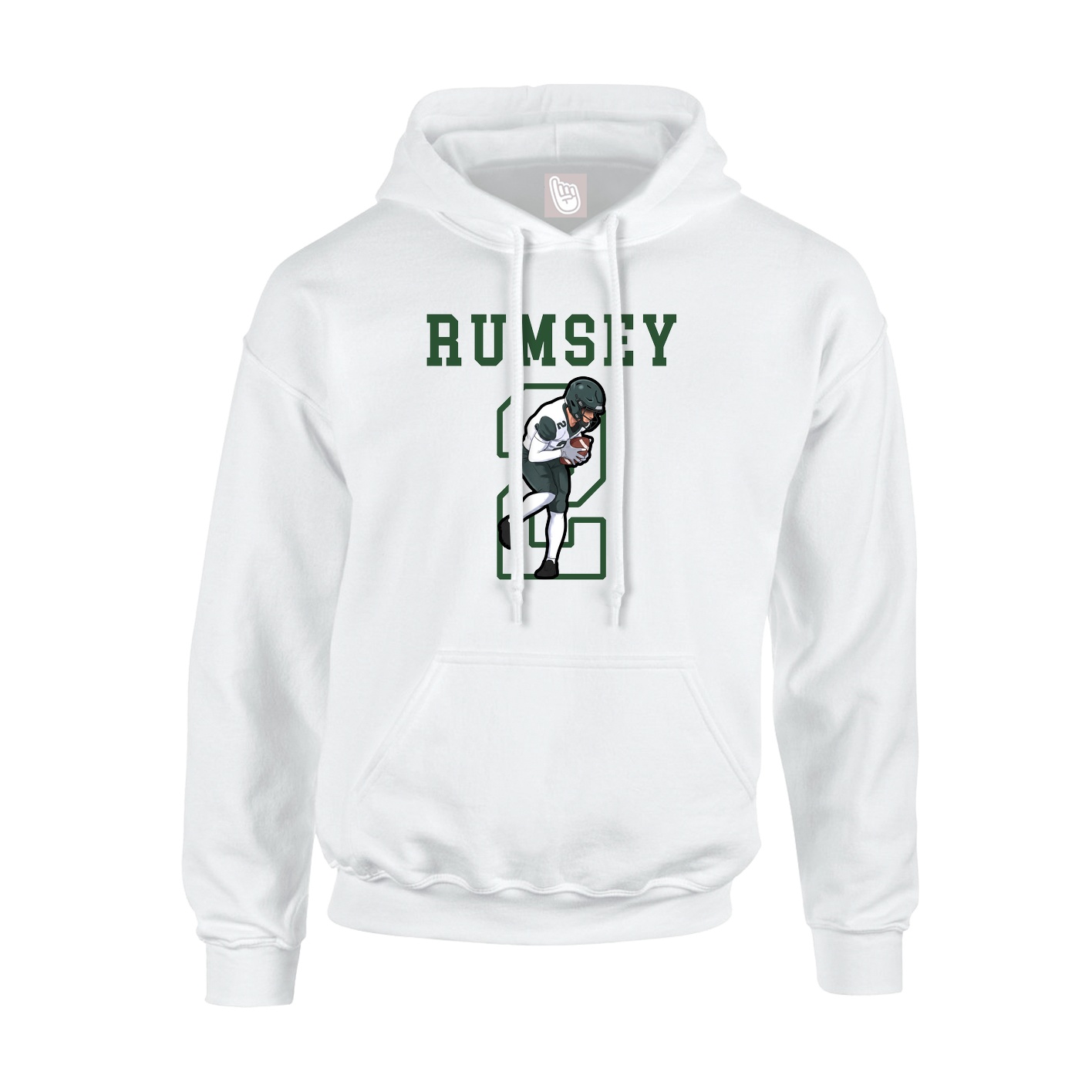 Youth Hoodie — Shirsey in White