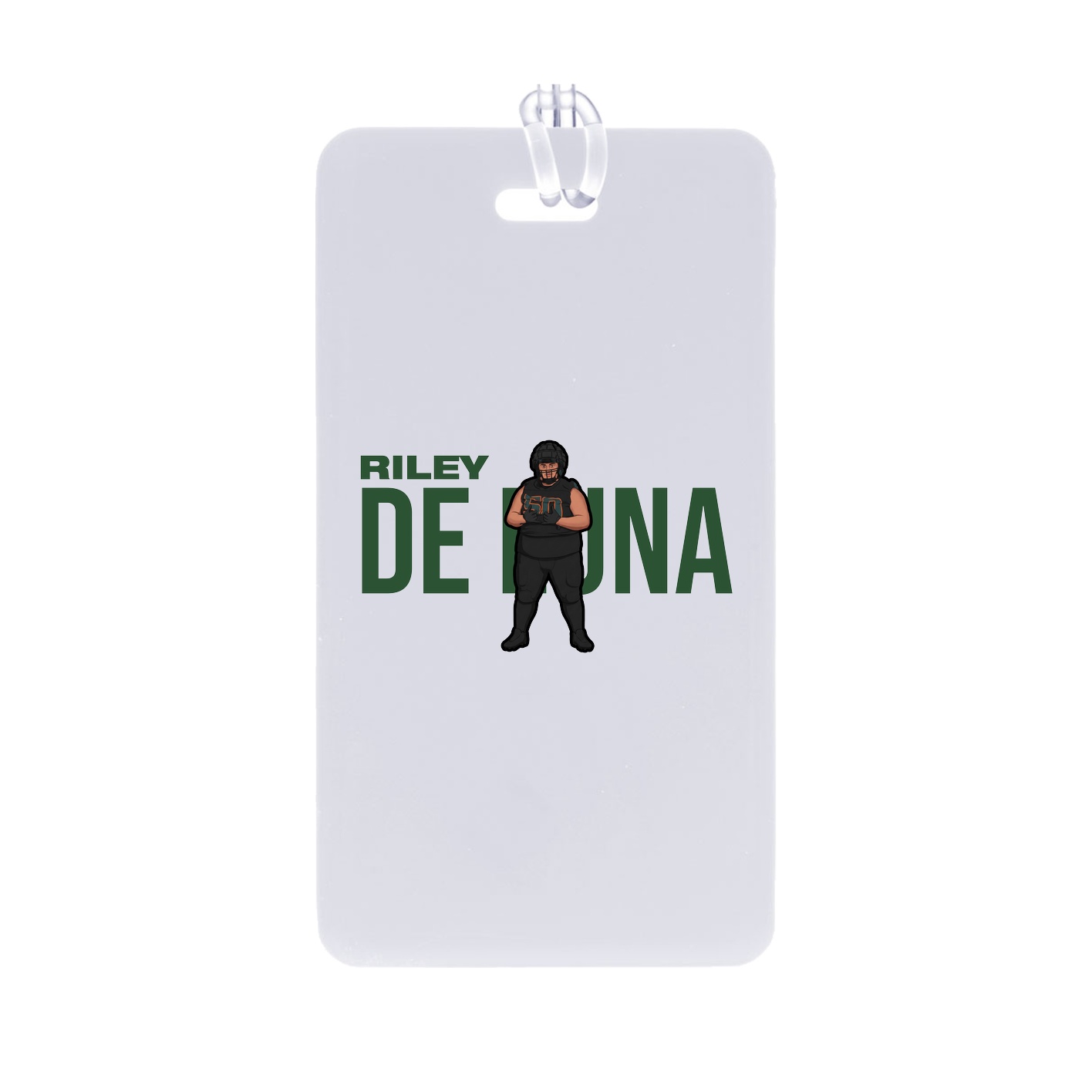Bag Tag — Player Name in Classic