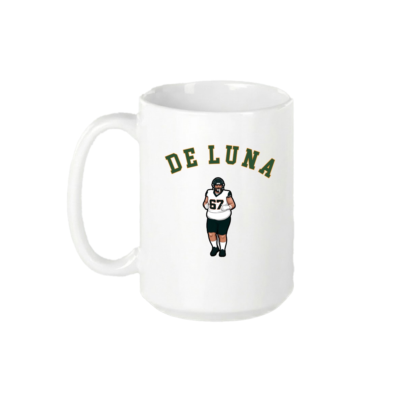 15oz Coffee Mug — Shirsey Arch in White