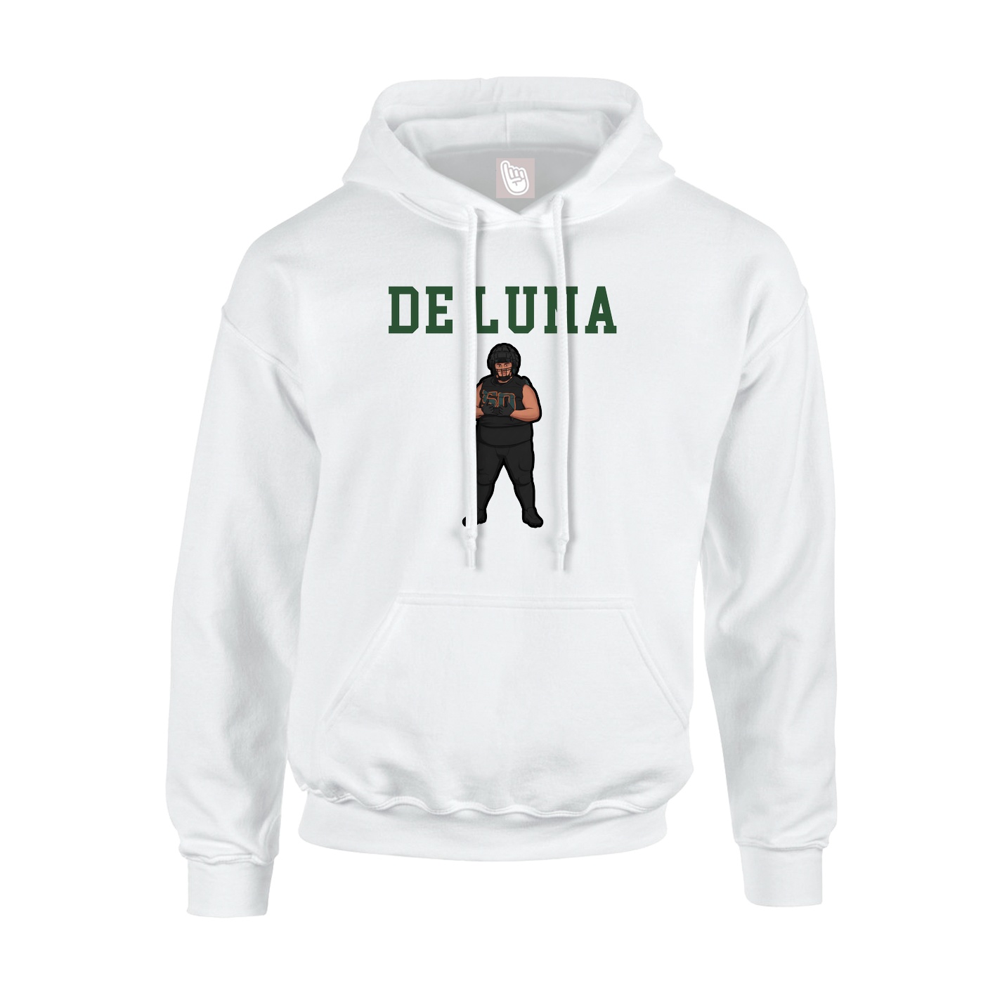 Youth Hoodie — Shirsey in White
