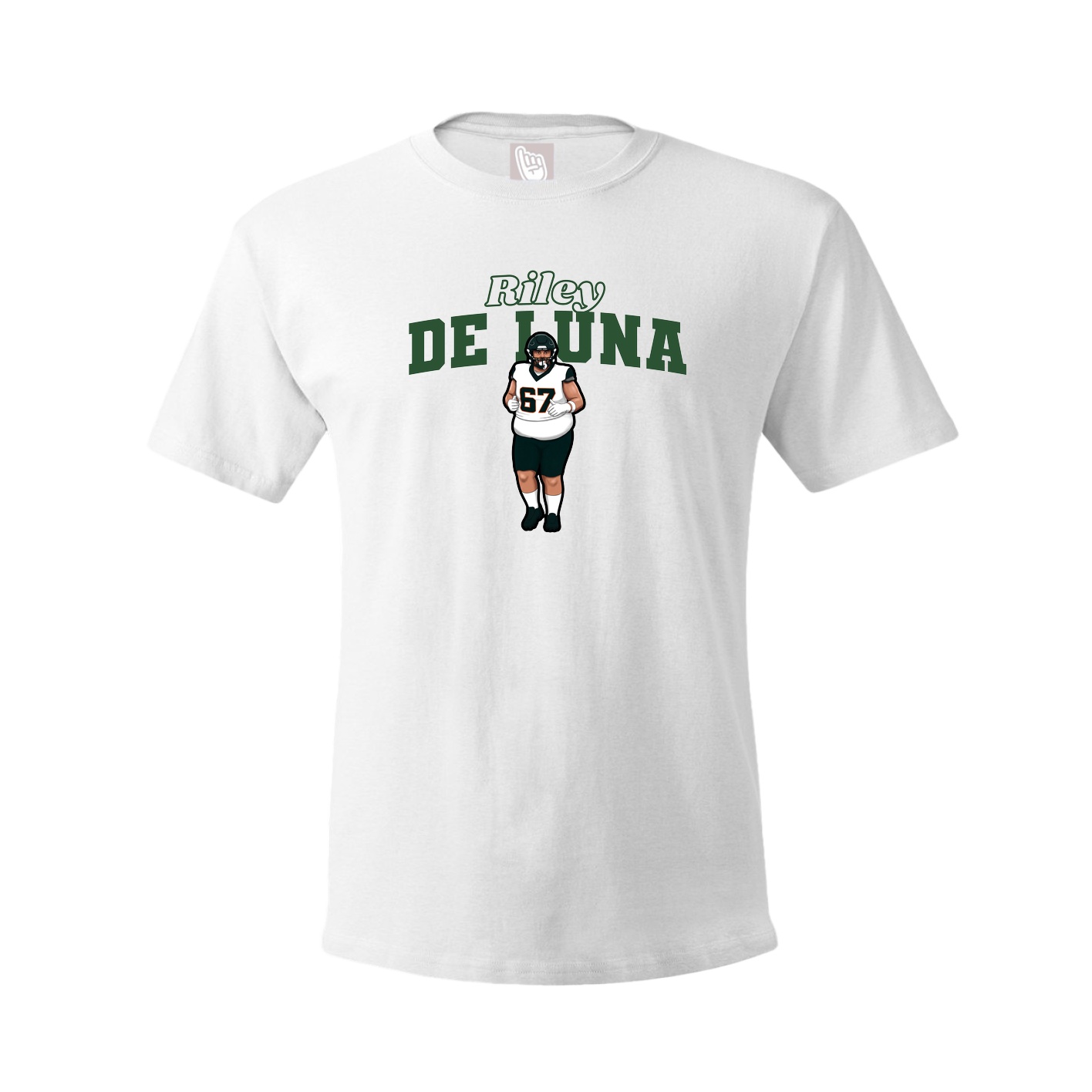 Tee — Name Arch in White
