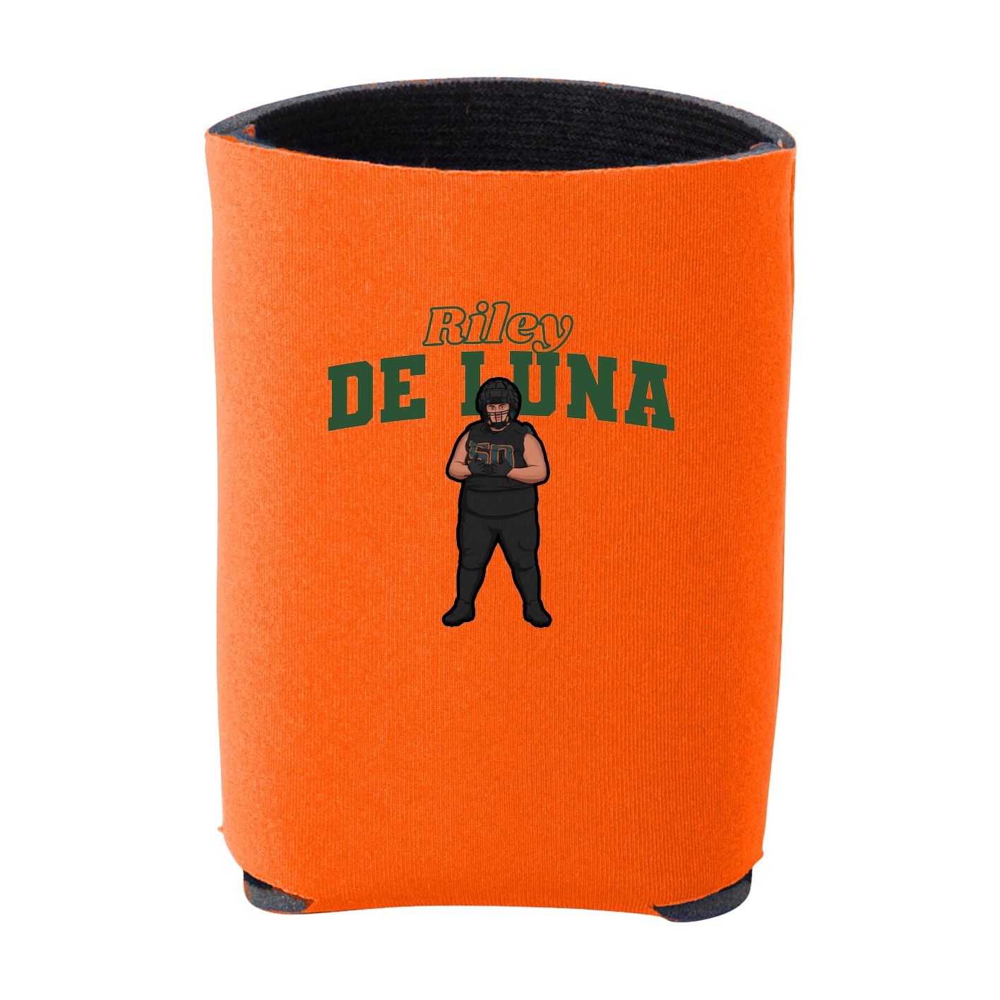 Can Holder — Name Arch in Orange