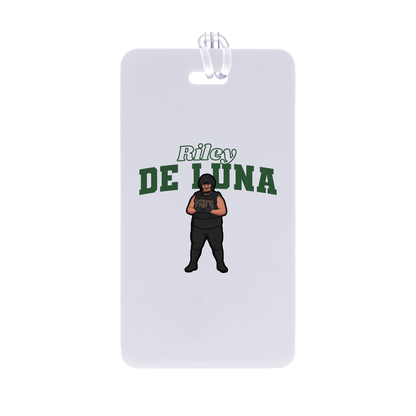 Bag Tag — Name Arch in Classic
