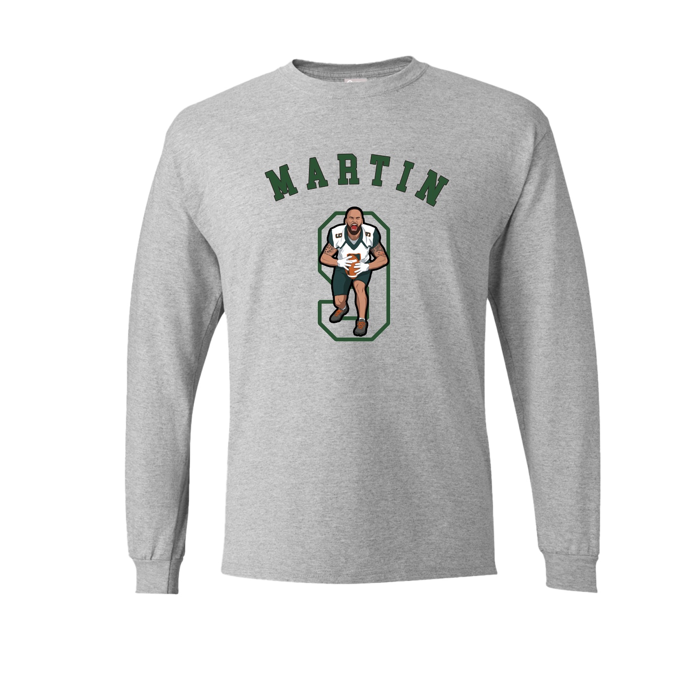 Long Sleeve Tee — Shirsey Arch in Grey