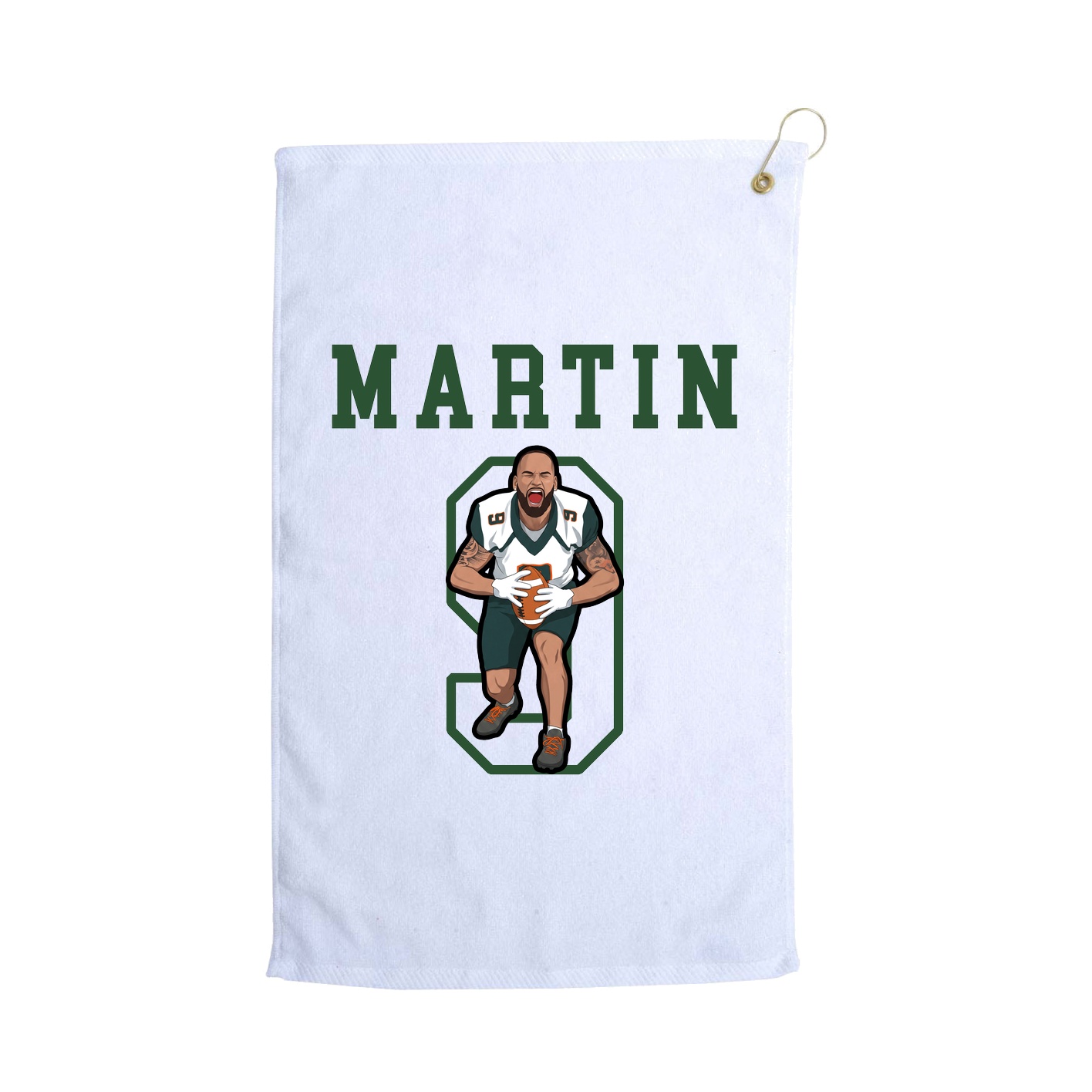 Golf Towel — Shirsey in White