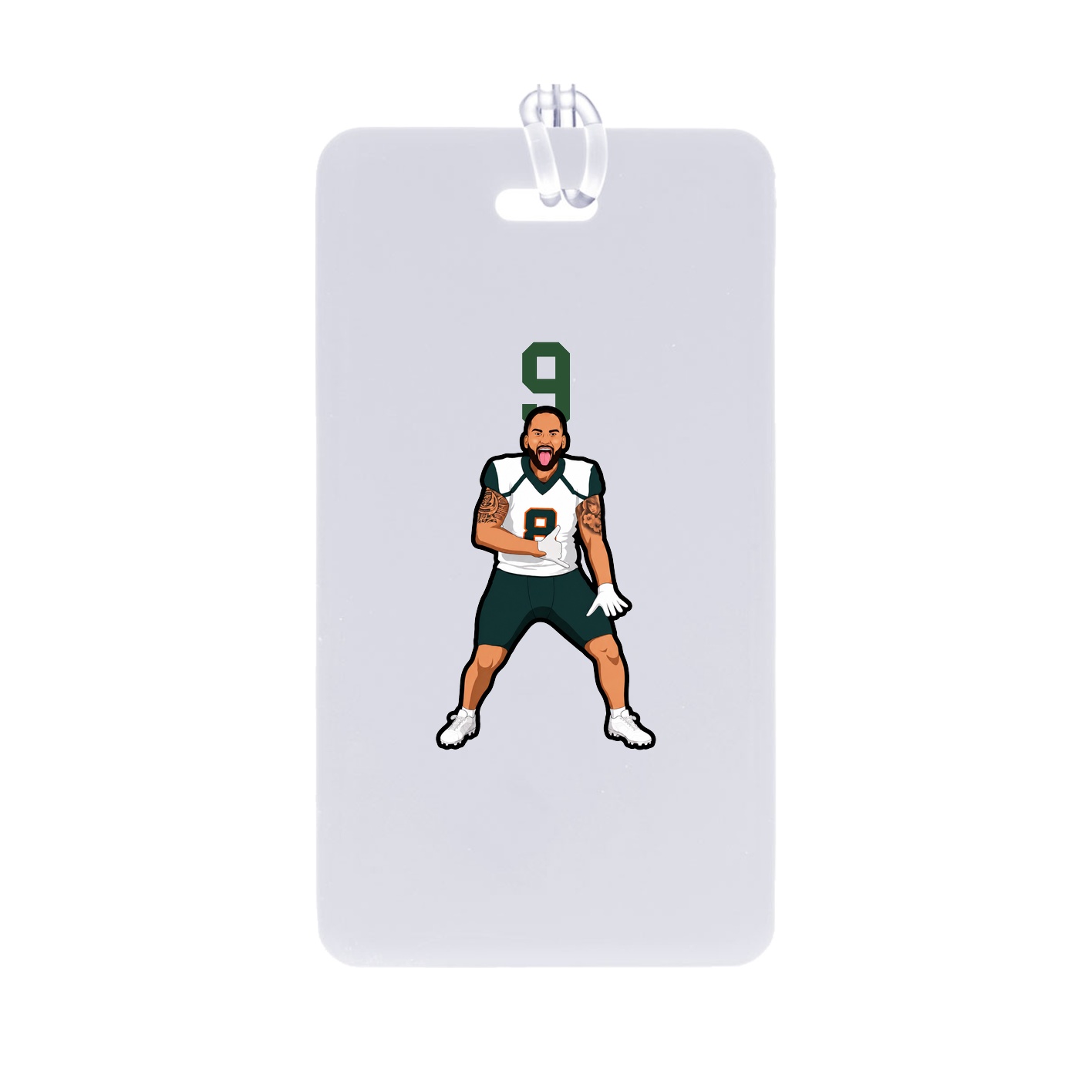 Bag Tag — Number Top in Classic