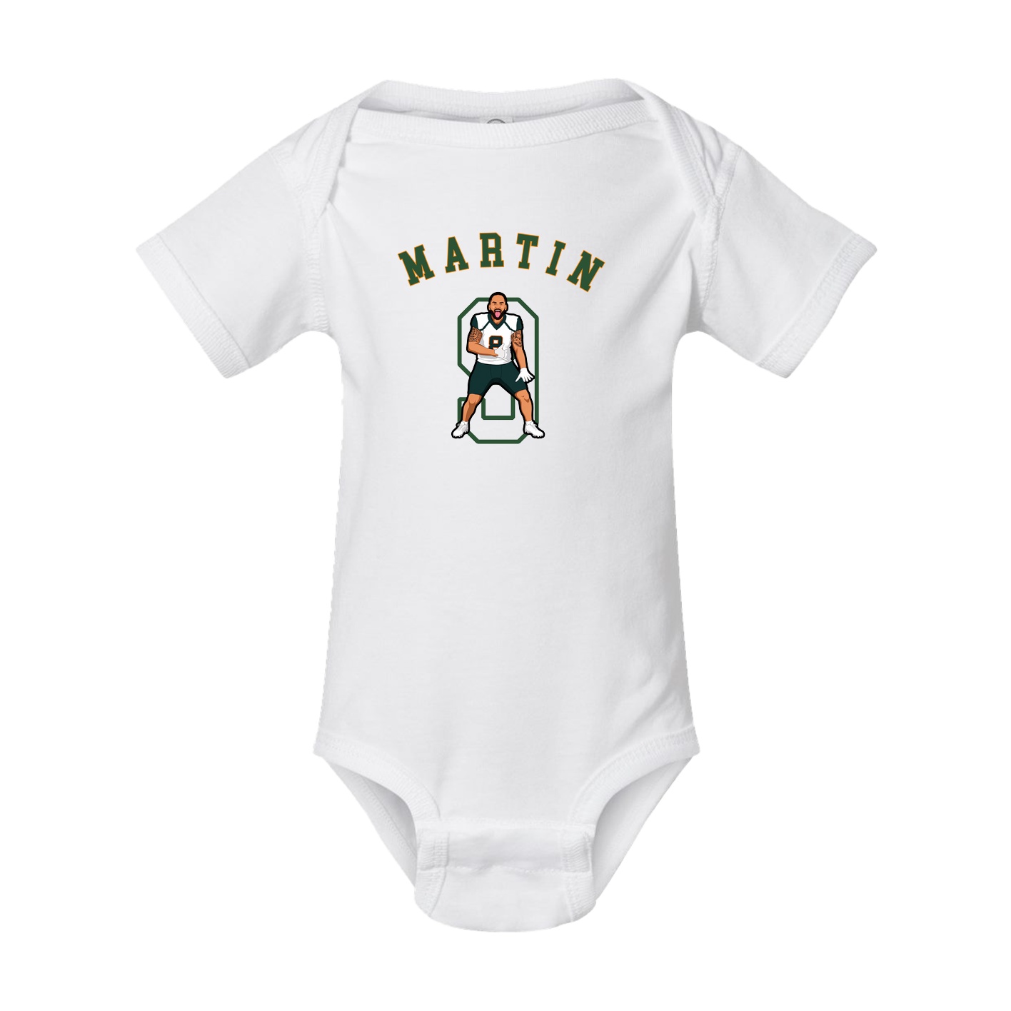 Baby Onesie — Shirsey Arch in White