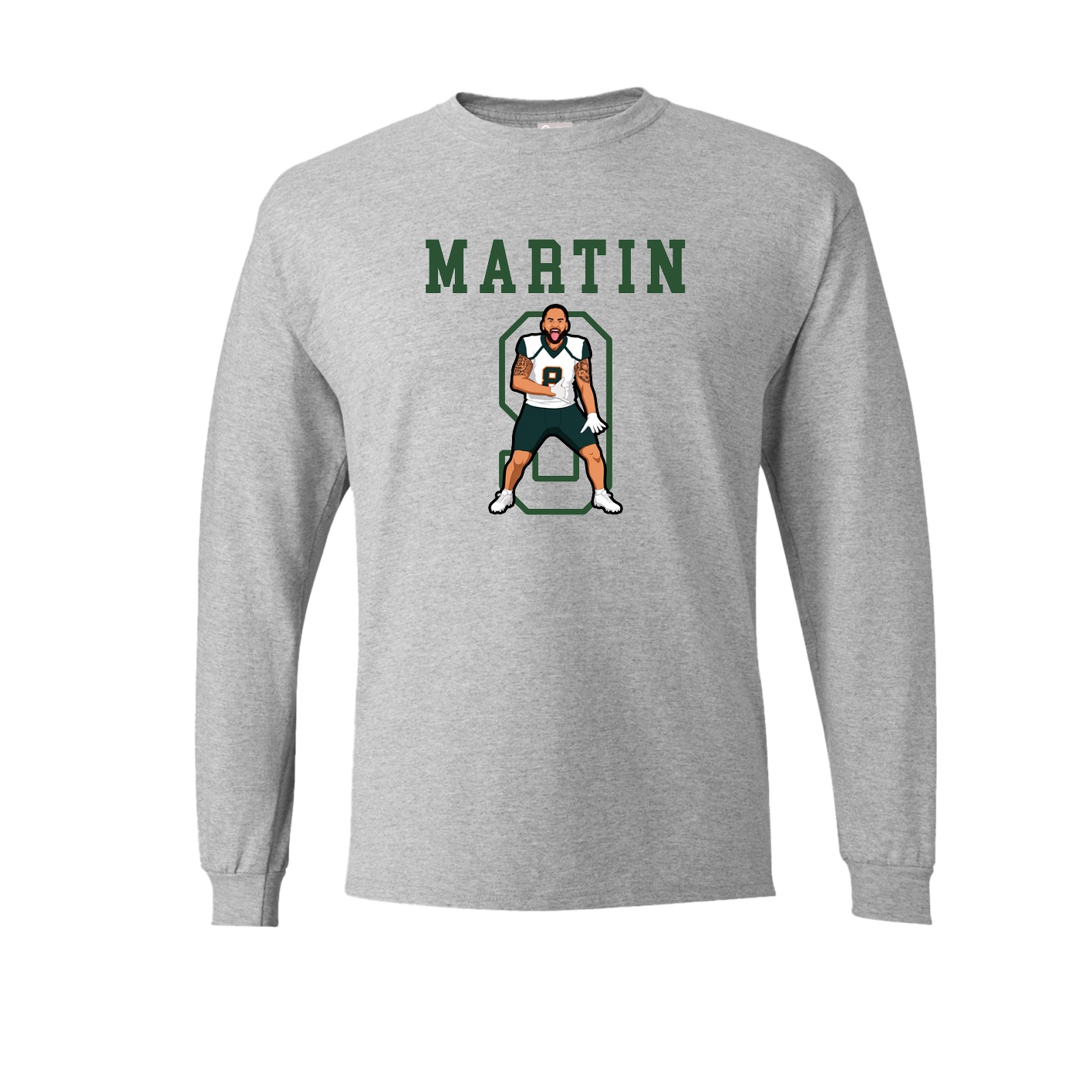 Long Sleeve Tee — Shirsey in Grey
