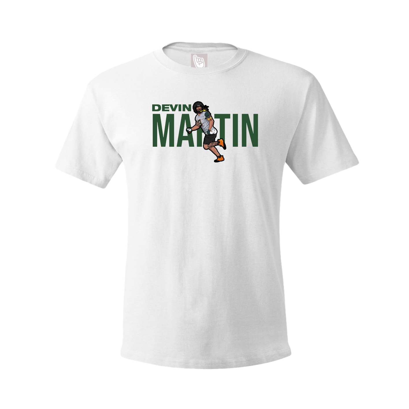 Youth Tee — Player Name in White