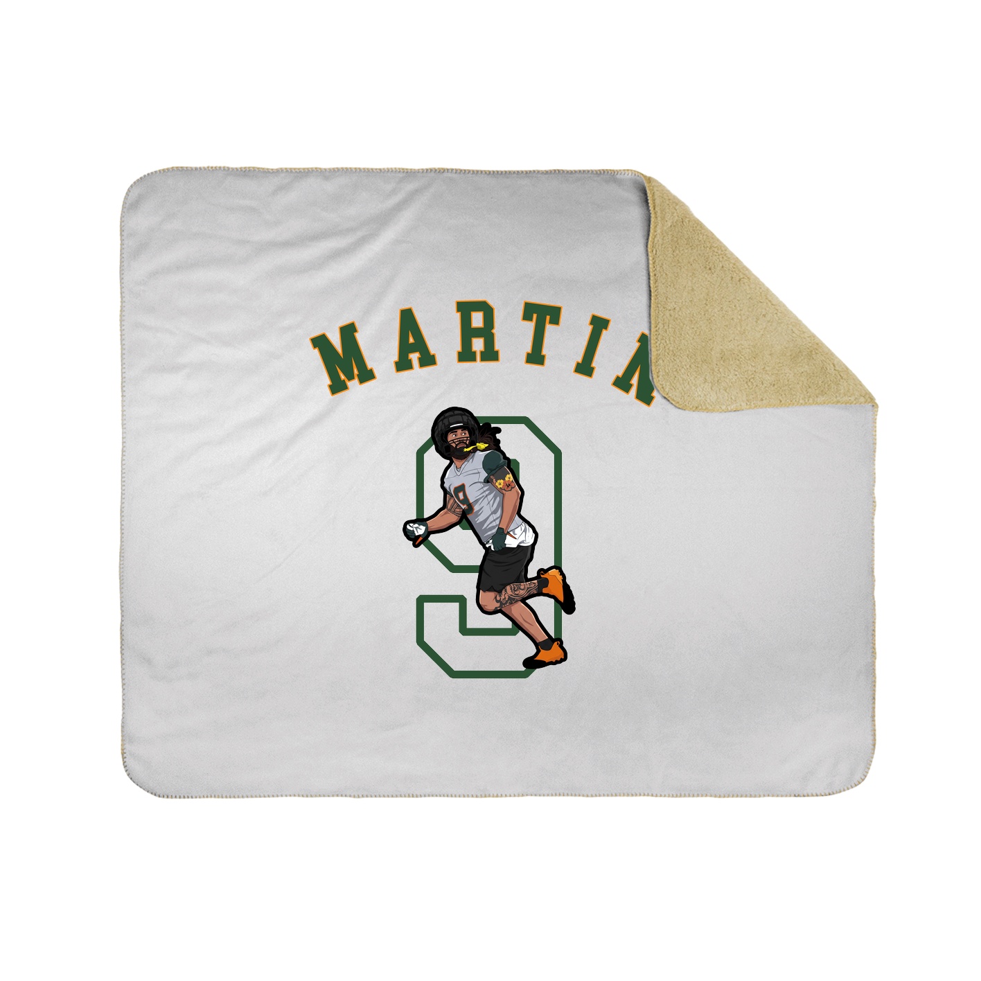 Throw Blanket — Shirsey Arch in White