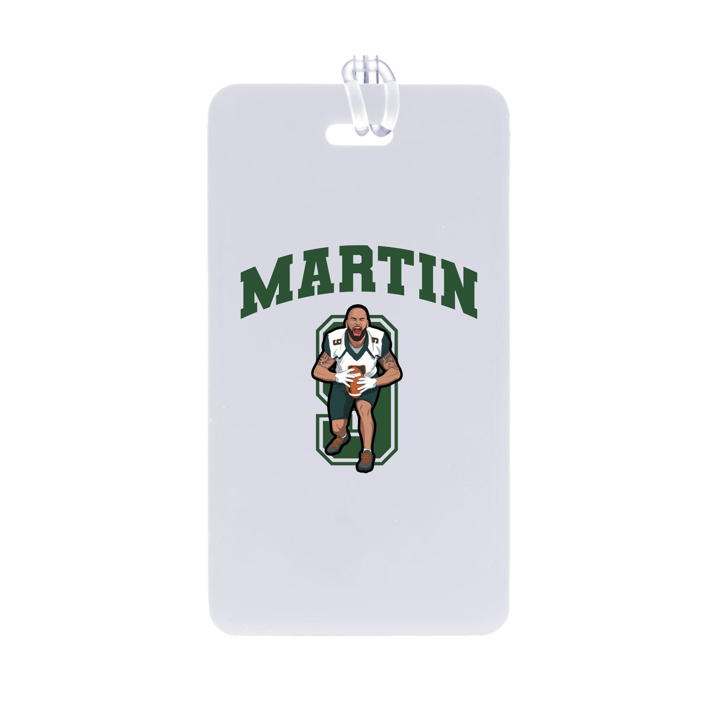 Bag Tag — Number in Classic