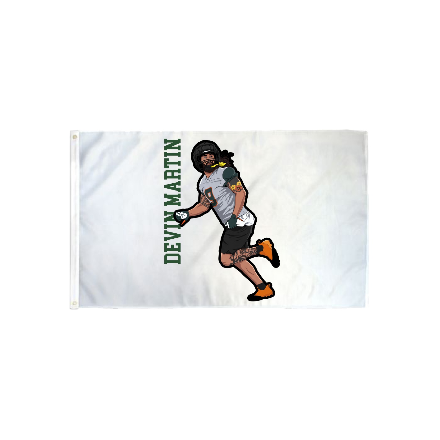 3x5 Flag — Name Vertical in Classic
