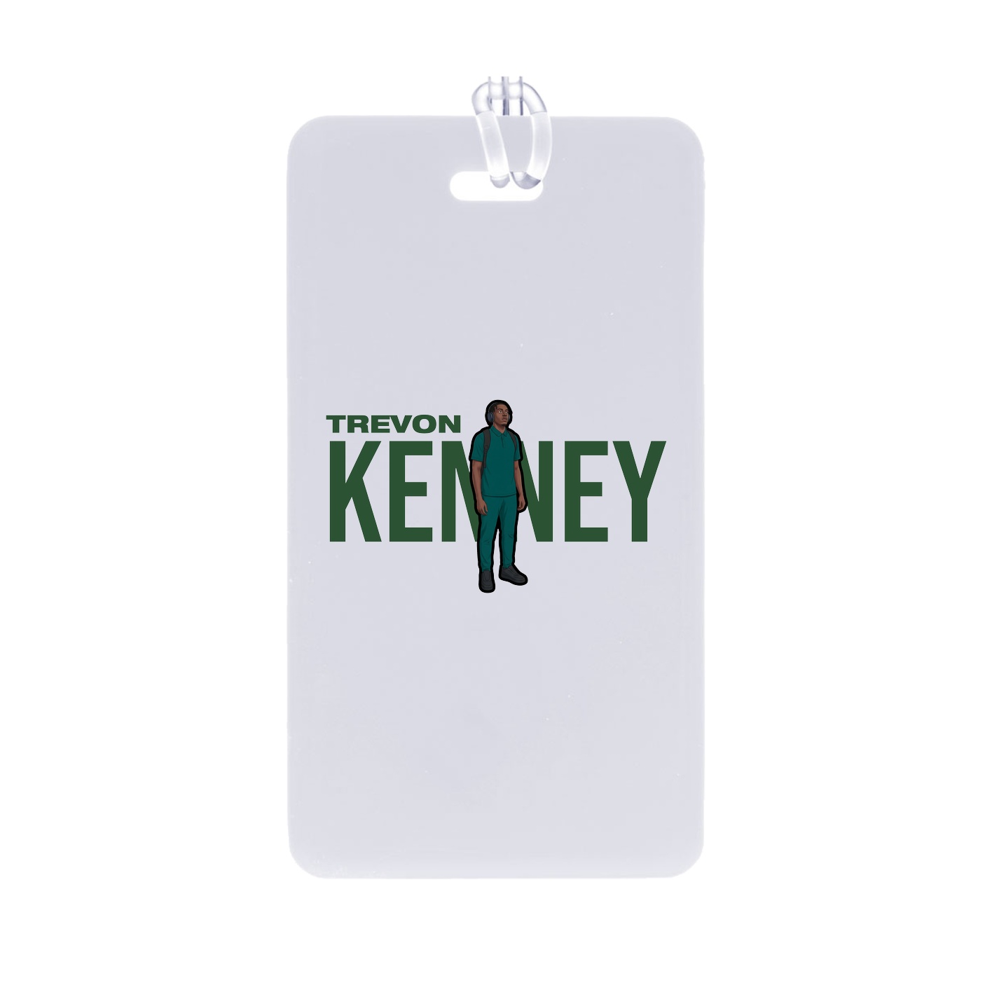 Bag Tag — Player Name in Classic