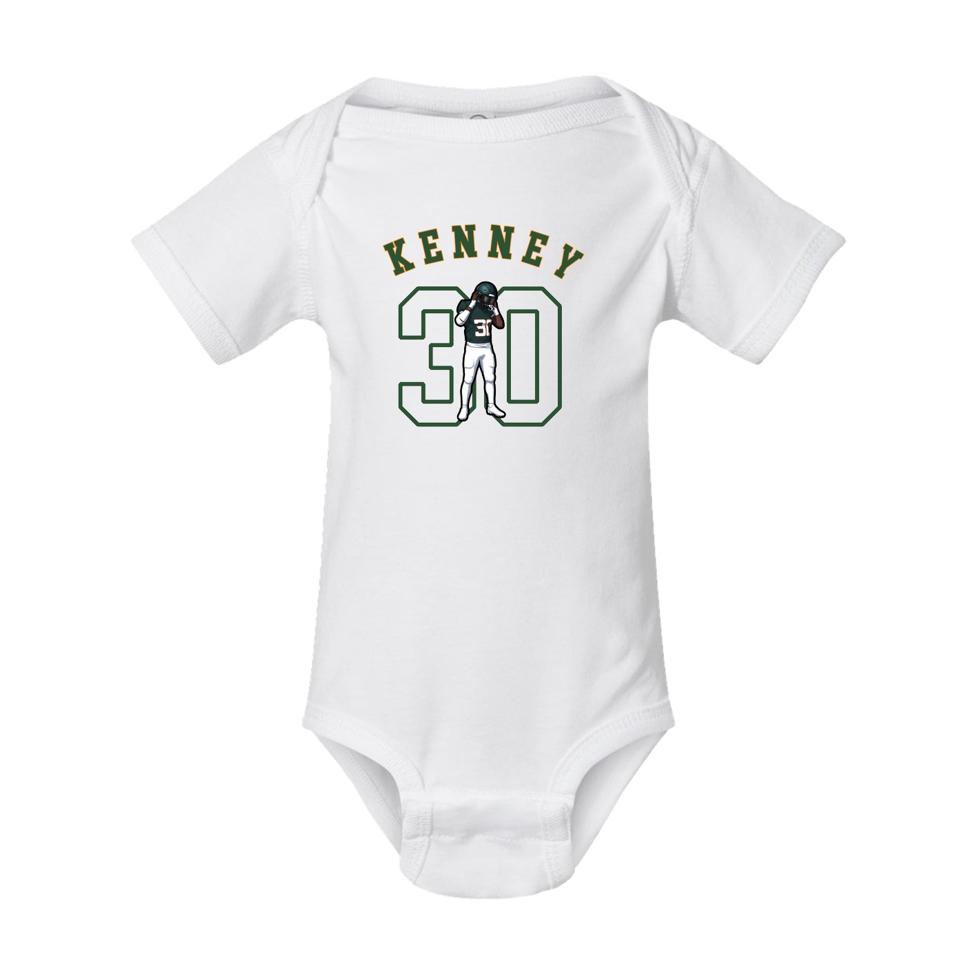 Baby Onesie — Shirsey Arch in White