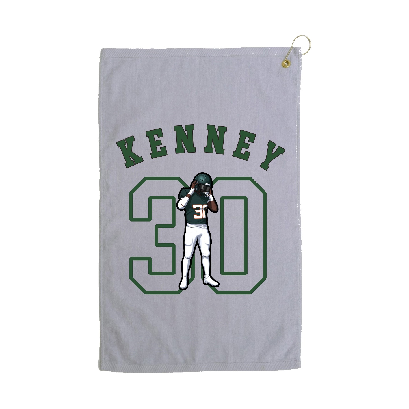 Golf Towel — Shirsey Arch in Grey