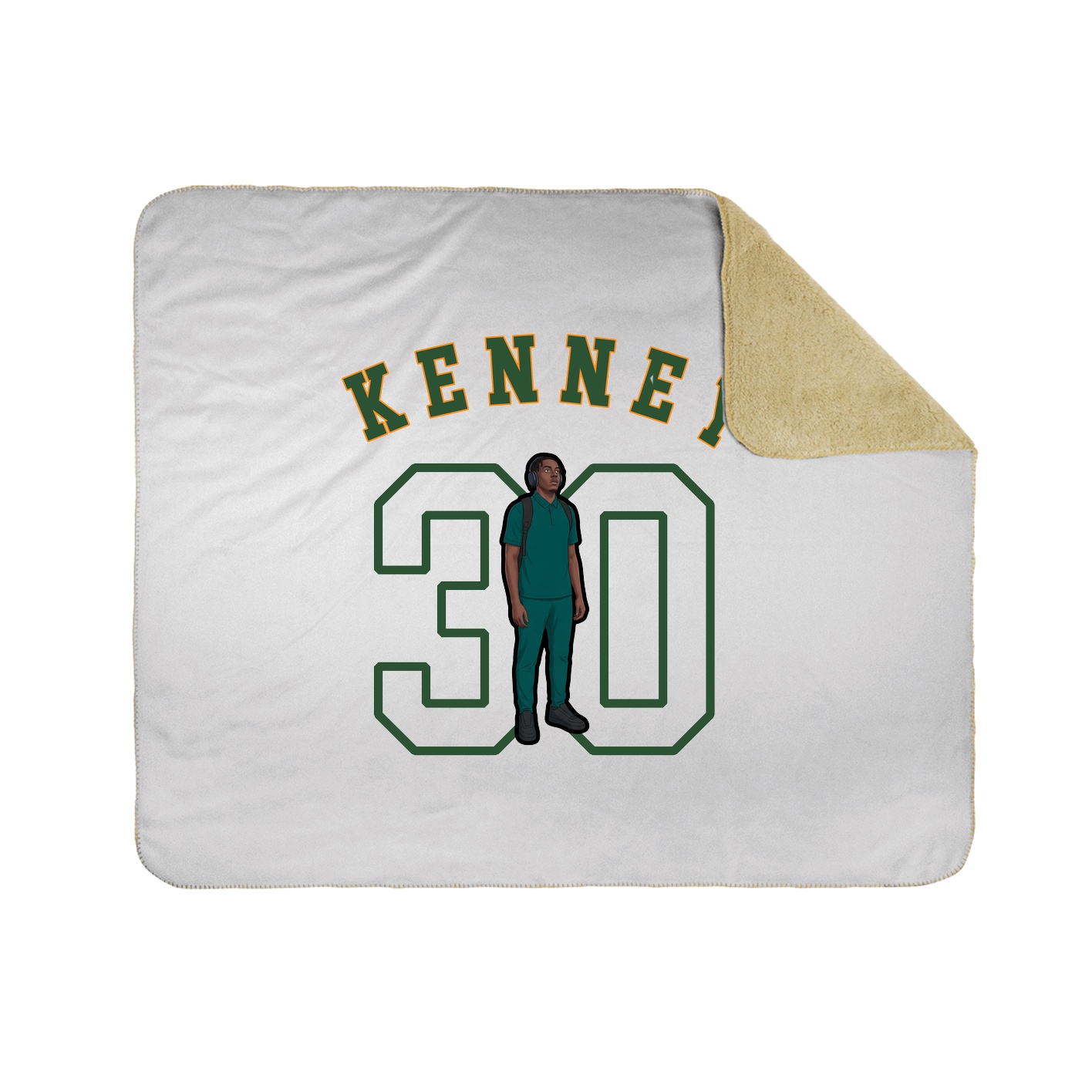 Throw Blanket — Shirsey Arch in White