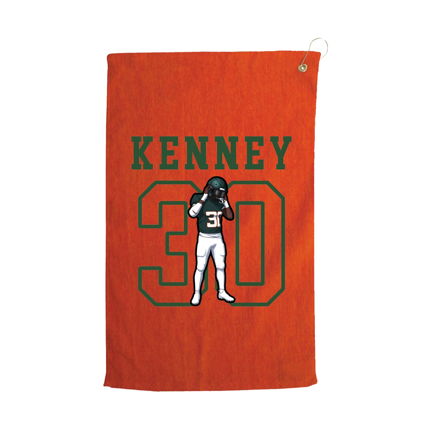 Golf Towel — Shirsey in Orange