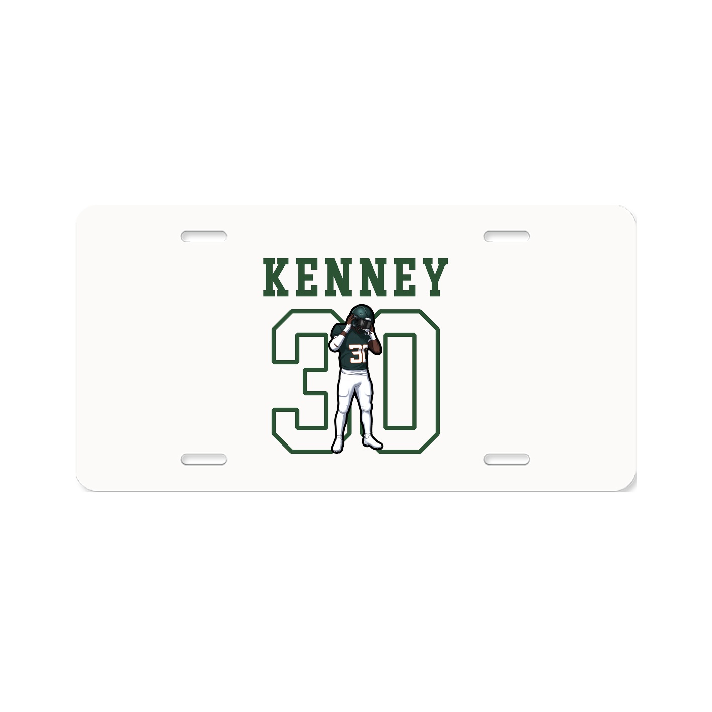 License Plate — Shirsey in Classic