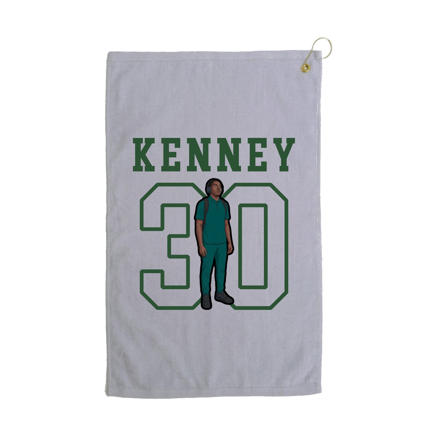 Golf Towel — Shirsey in Grey