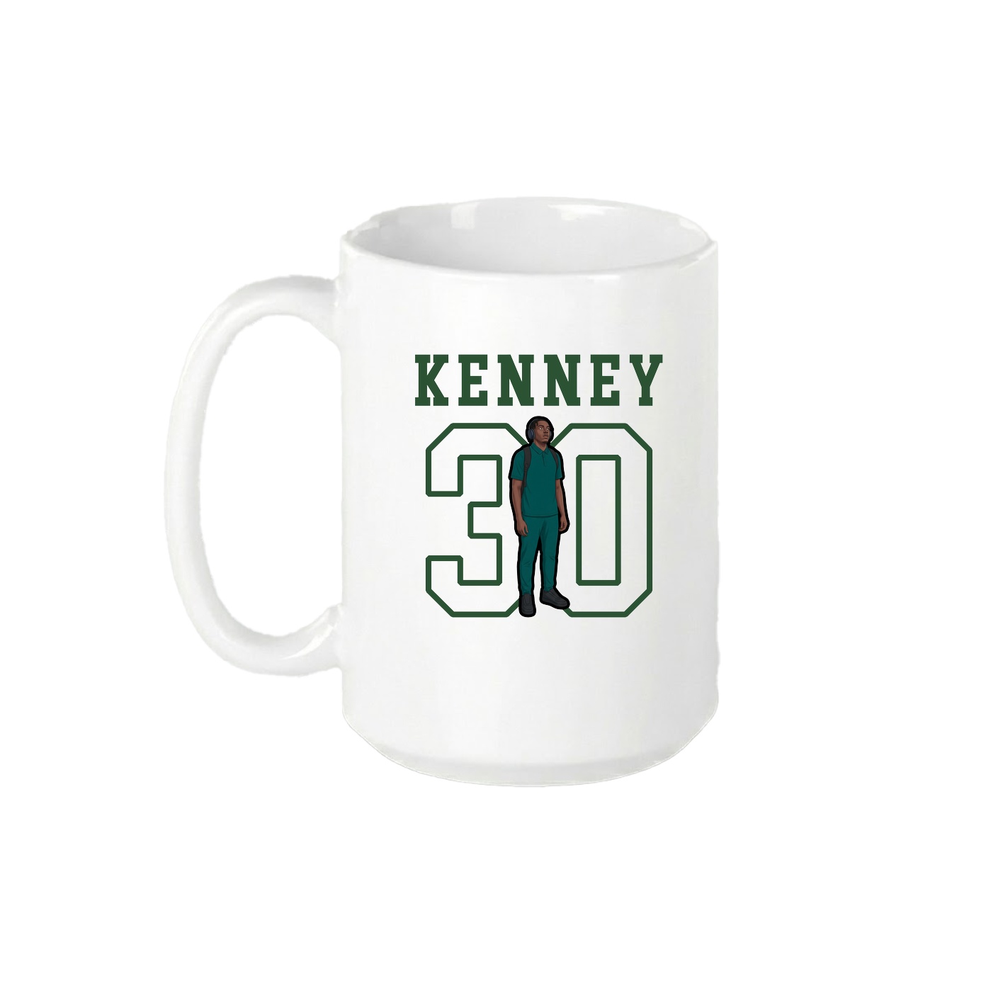 15oz Coffee Mug — Shirsey in White
