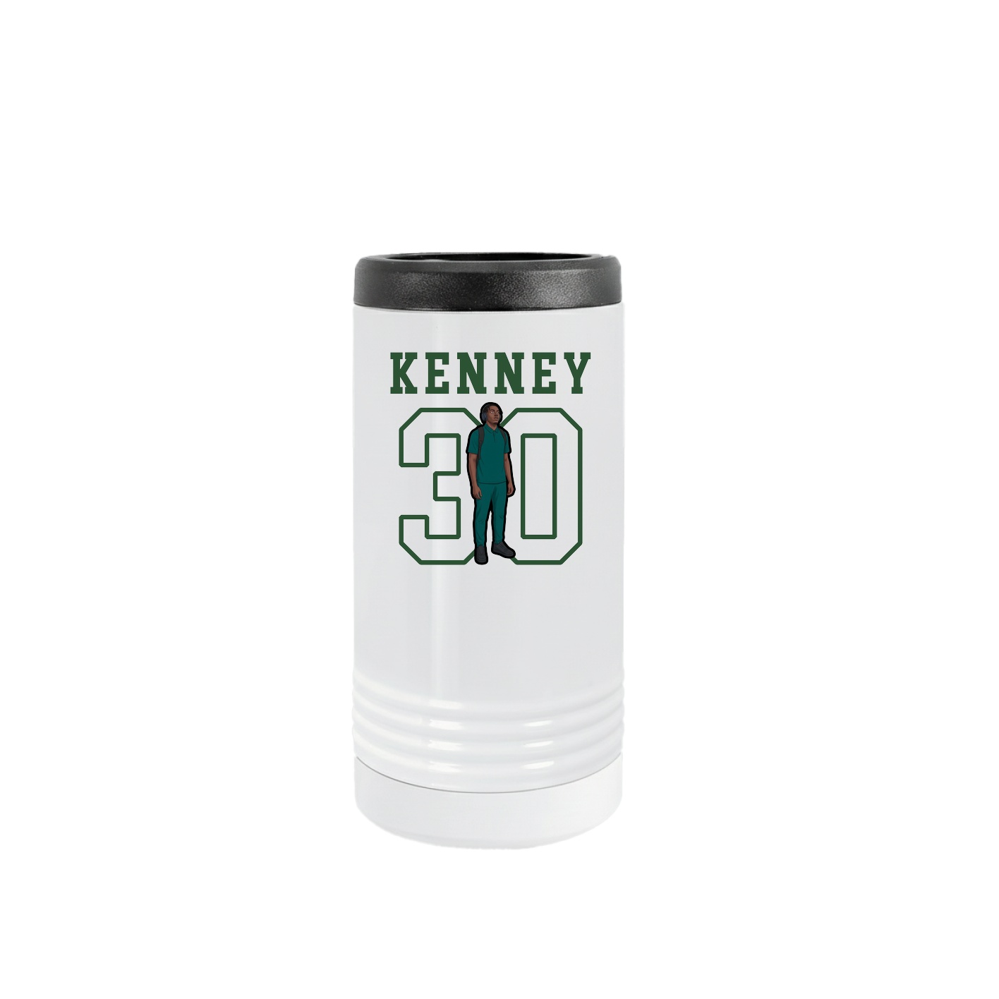 Slim Beverage Holder — Shirsey in White