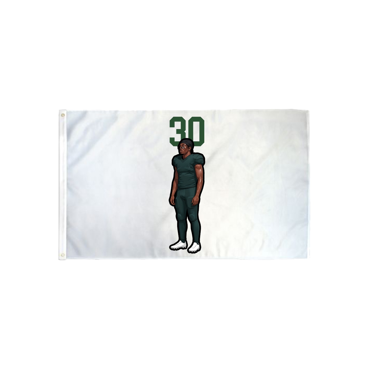 3x5 Flag — Number Top in Classic