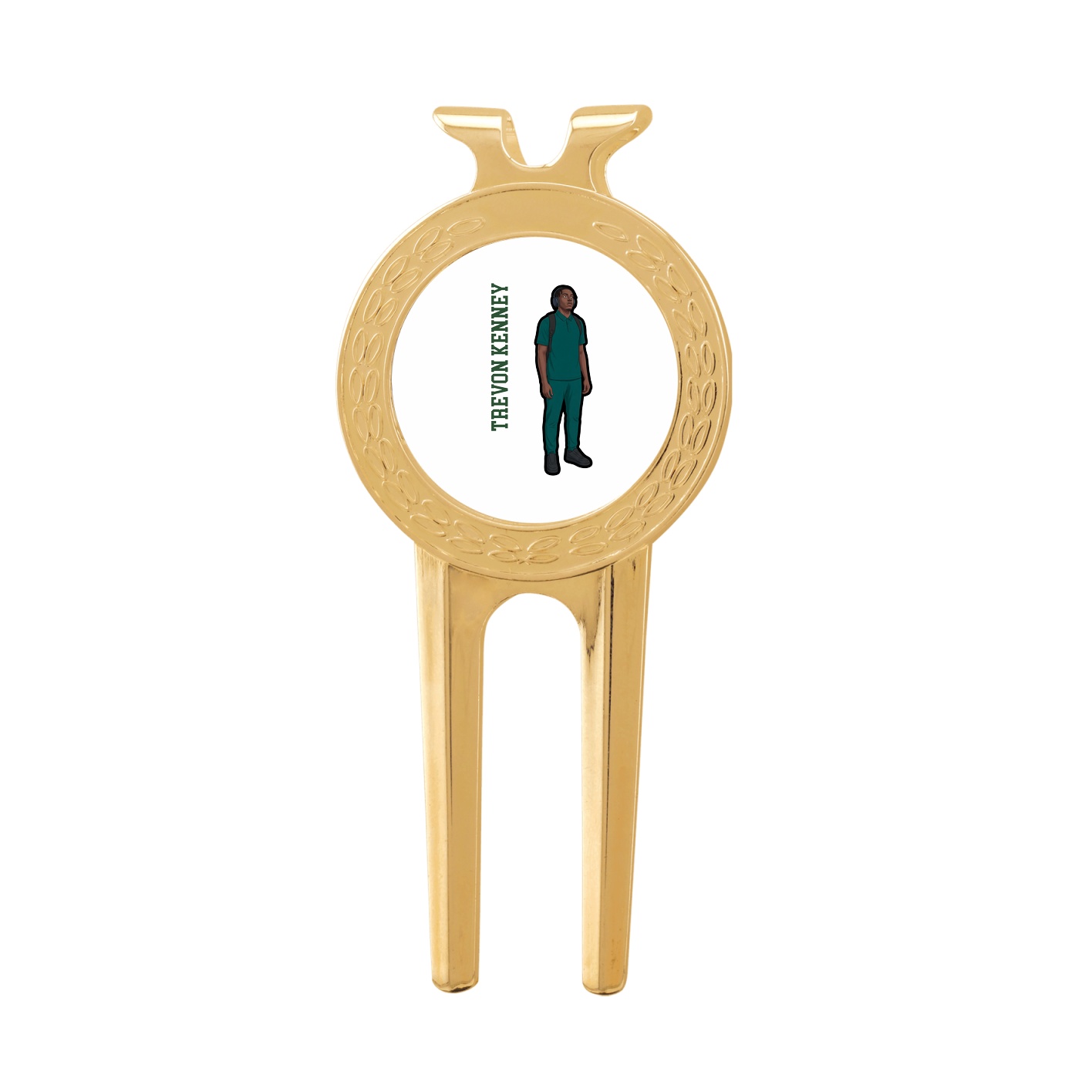 Divot Tool with Ball Marker — Name Vertical in Classic