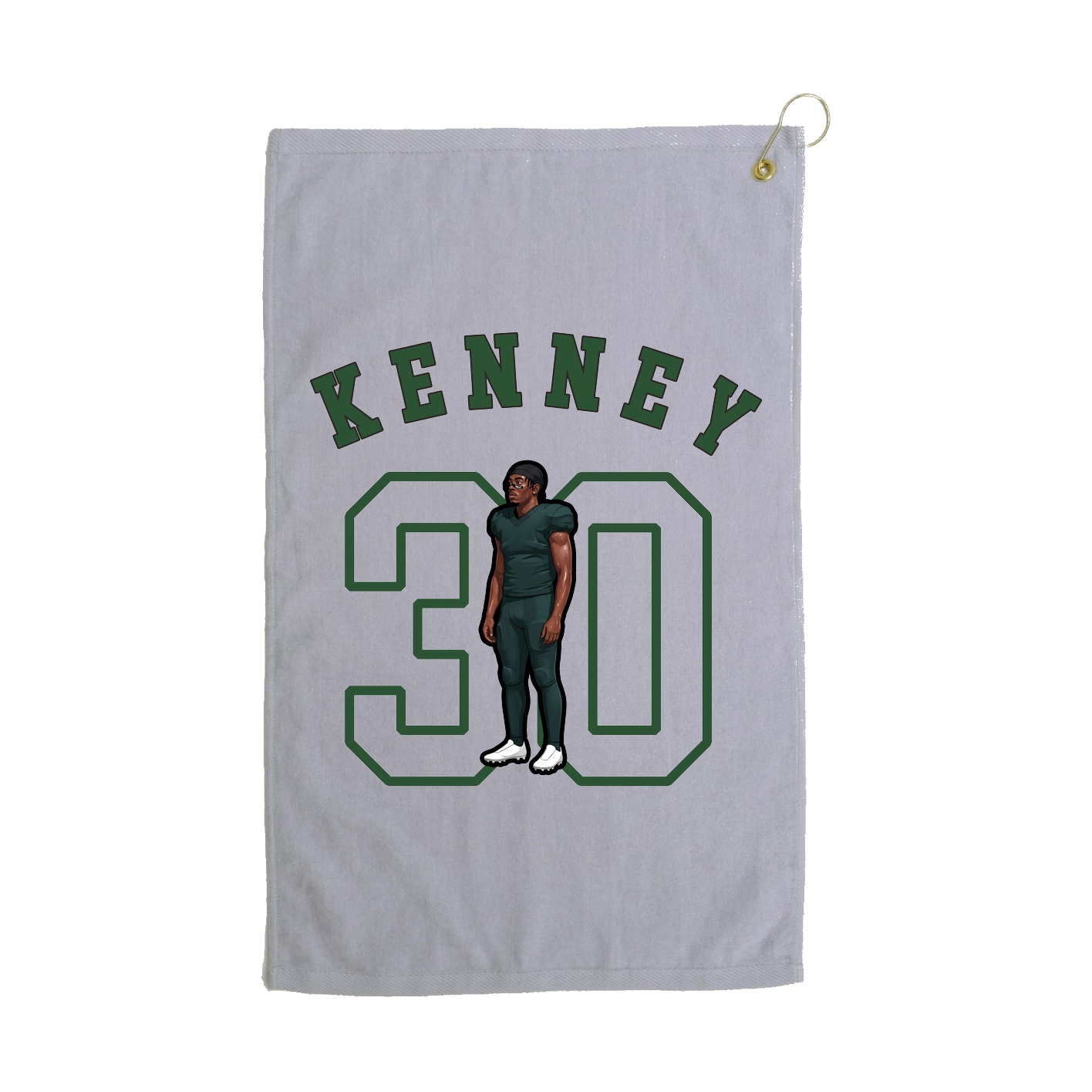 Golf Towel — Shirsey Arch in Grey