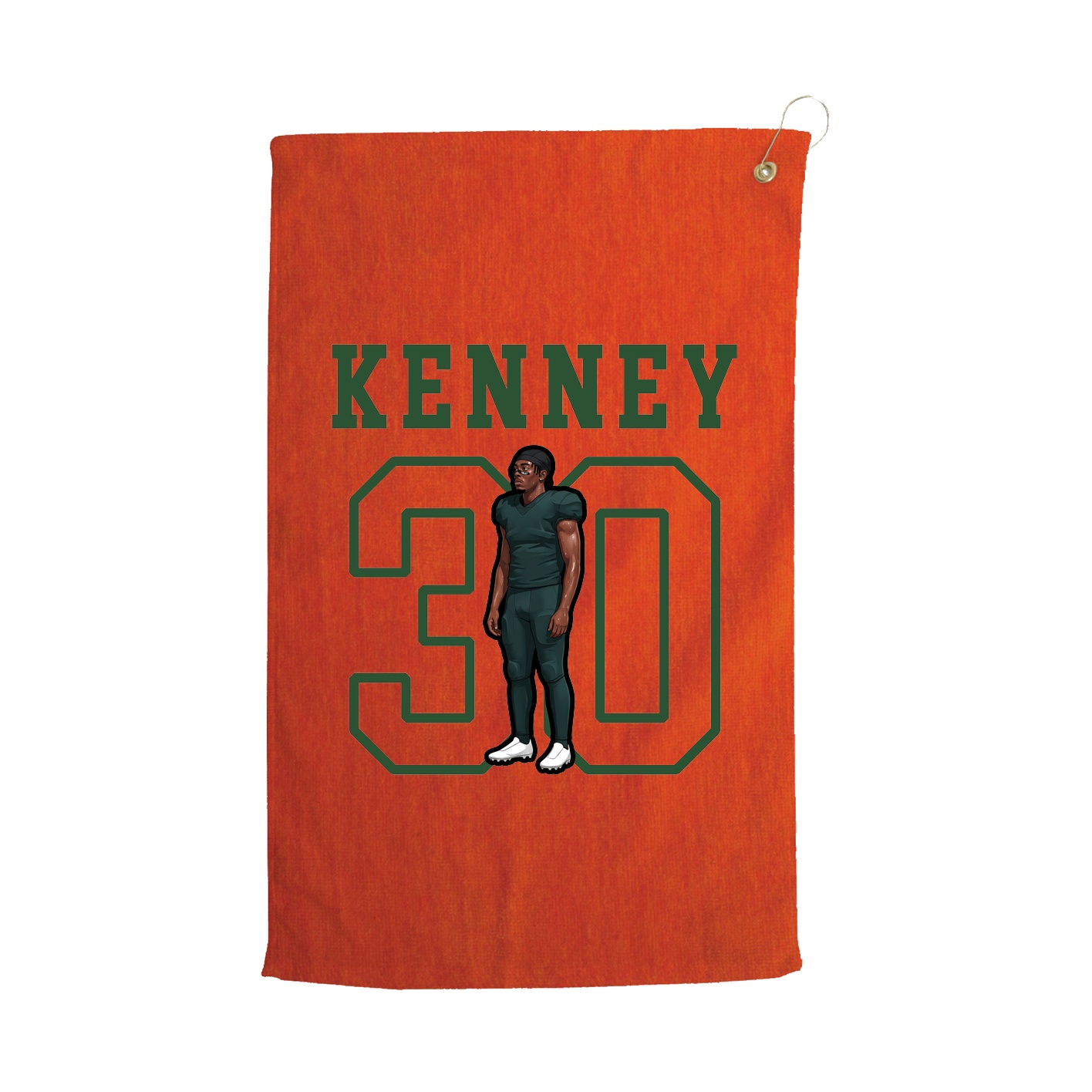 Golf Towel — Shirsey in Orange