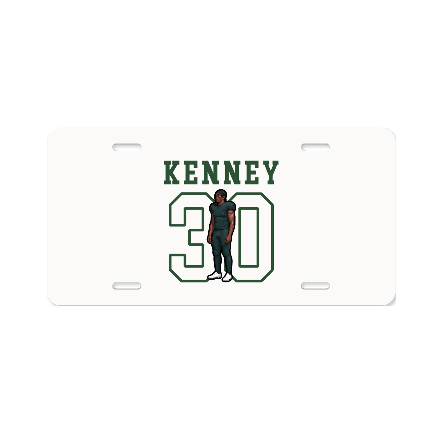 License Plate — Shirsey in Classic