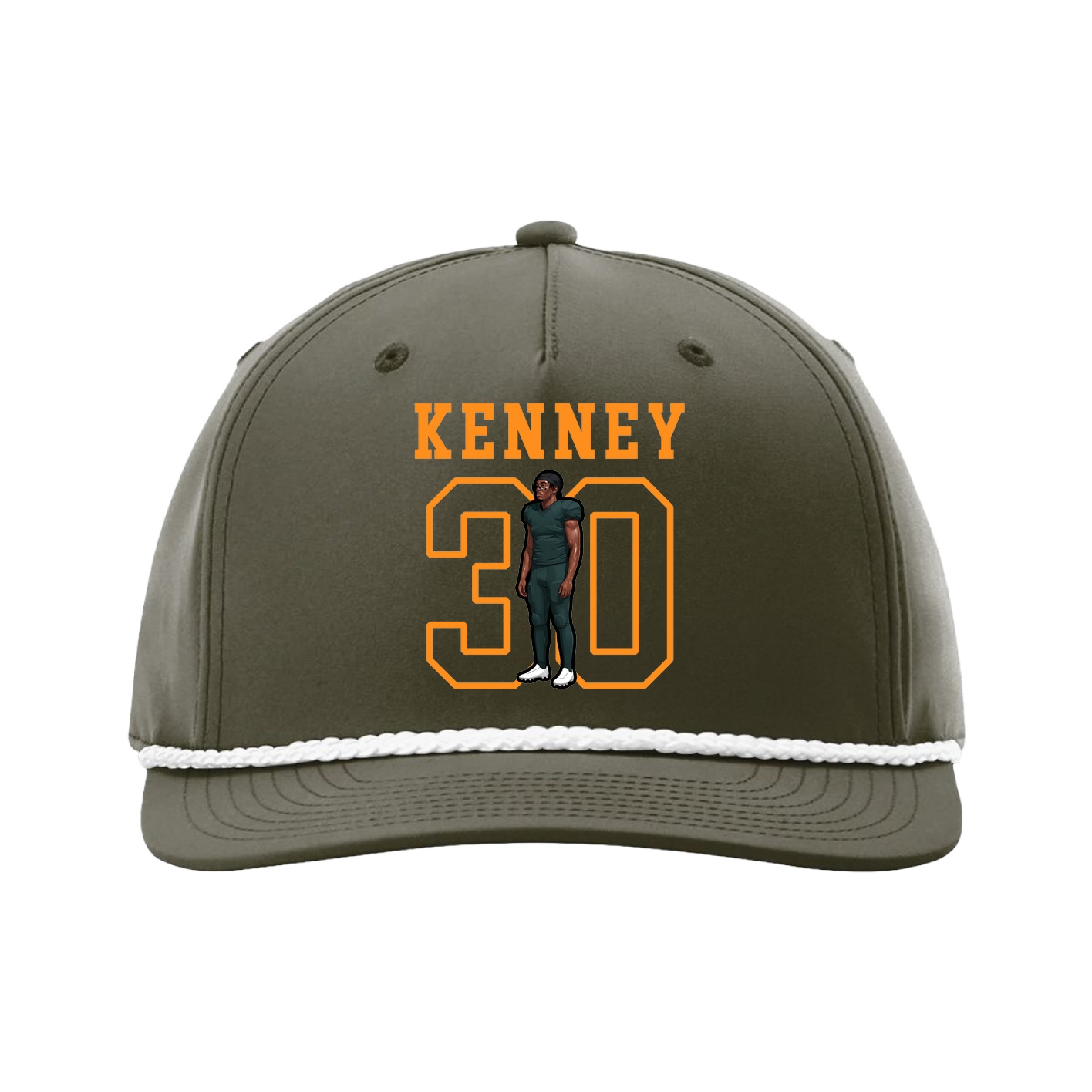 Five-Panel Classic Rope Cap — Shirsey in Green
