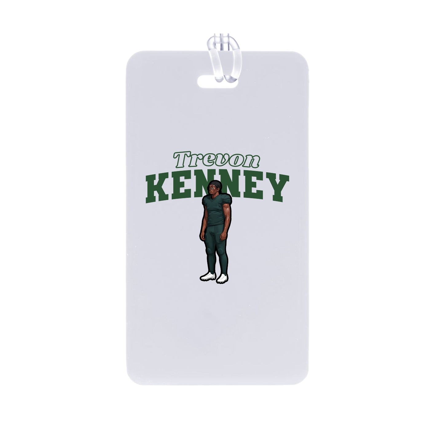 Bag Tag — Name Arch in Classic