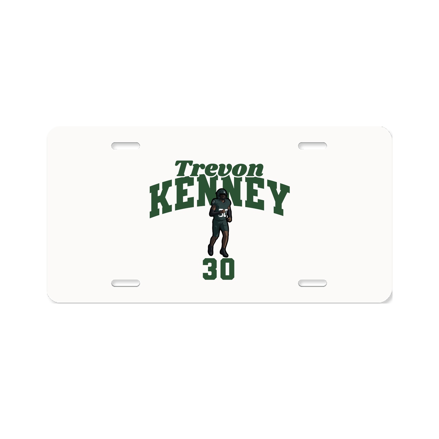 License Plate — Signature Arch in Classic