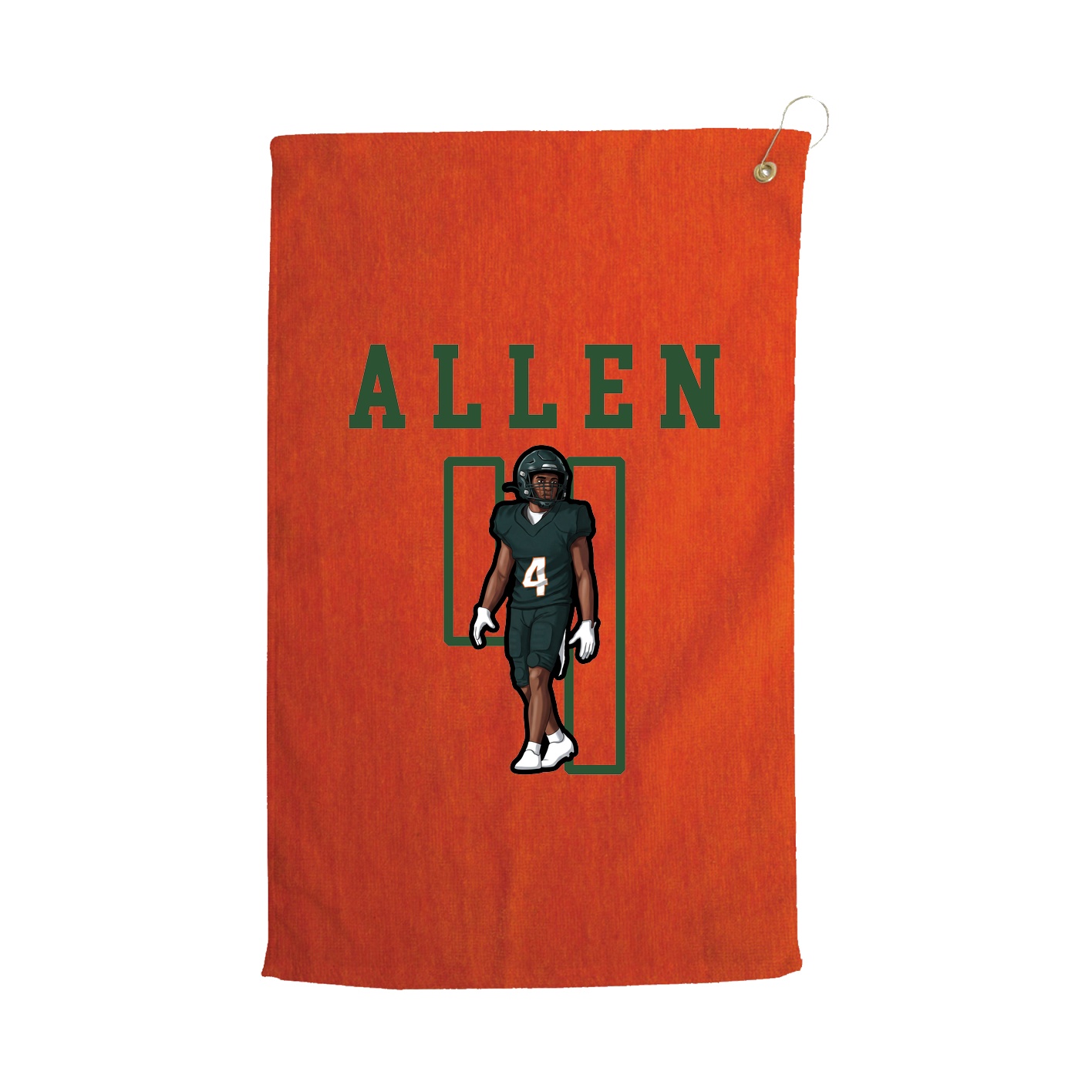 Golf Towel — Shirsey in Orange