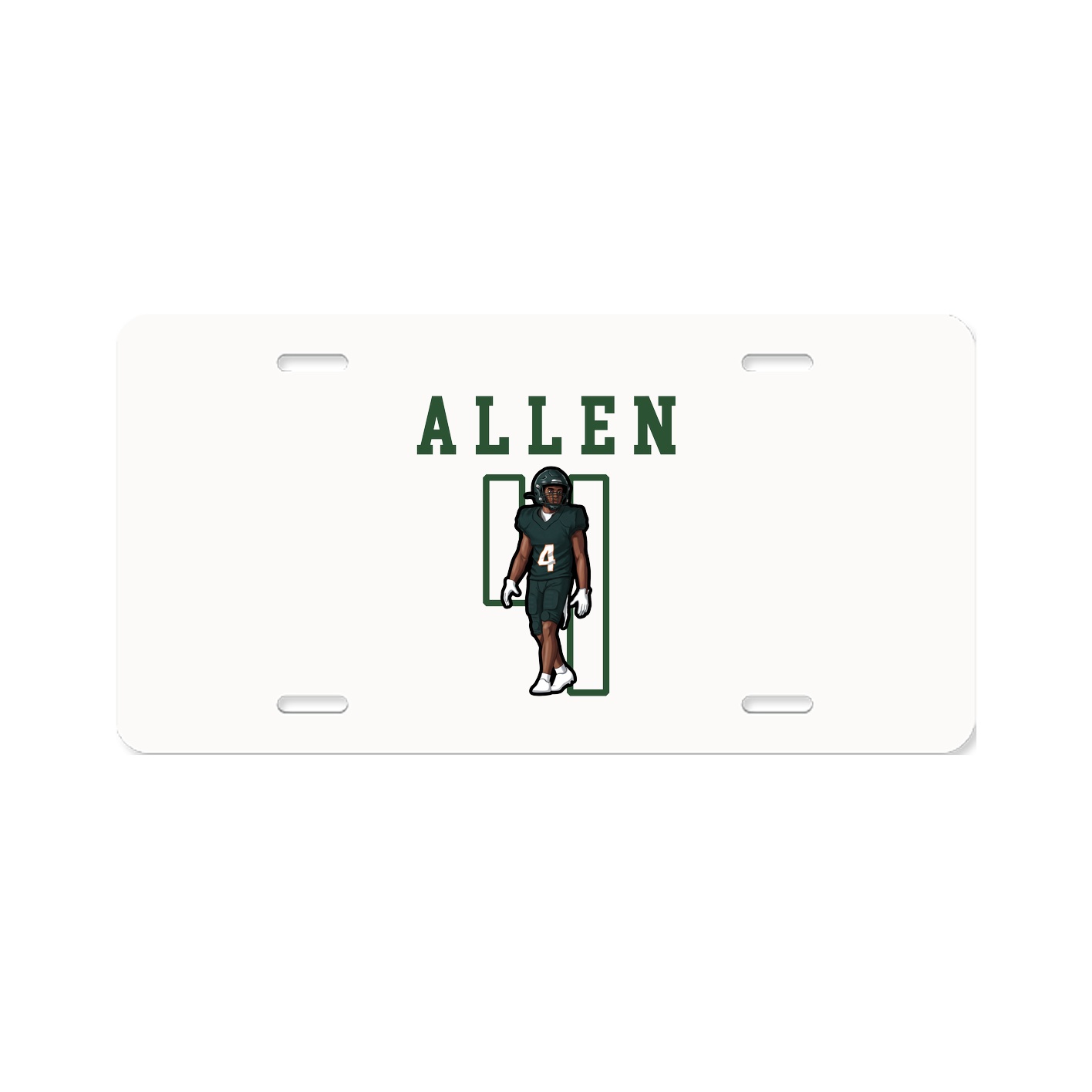 License Plate — Shirsey in Classic