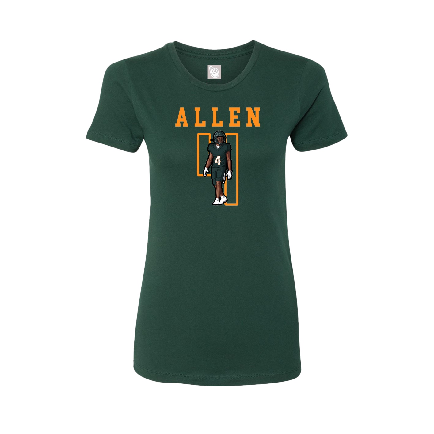 Fitted Women's Tee — Shirsey in Green