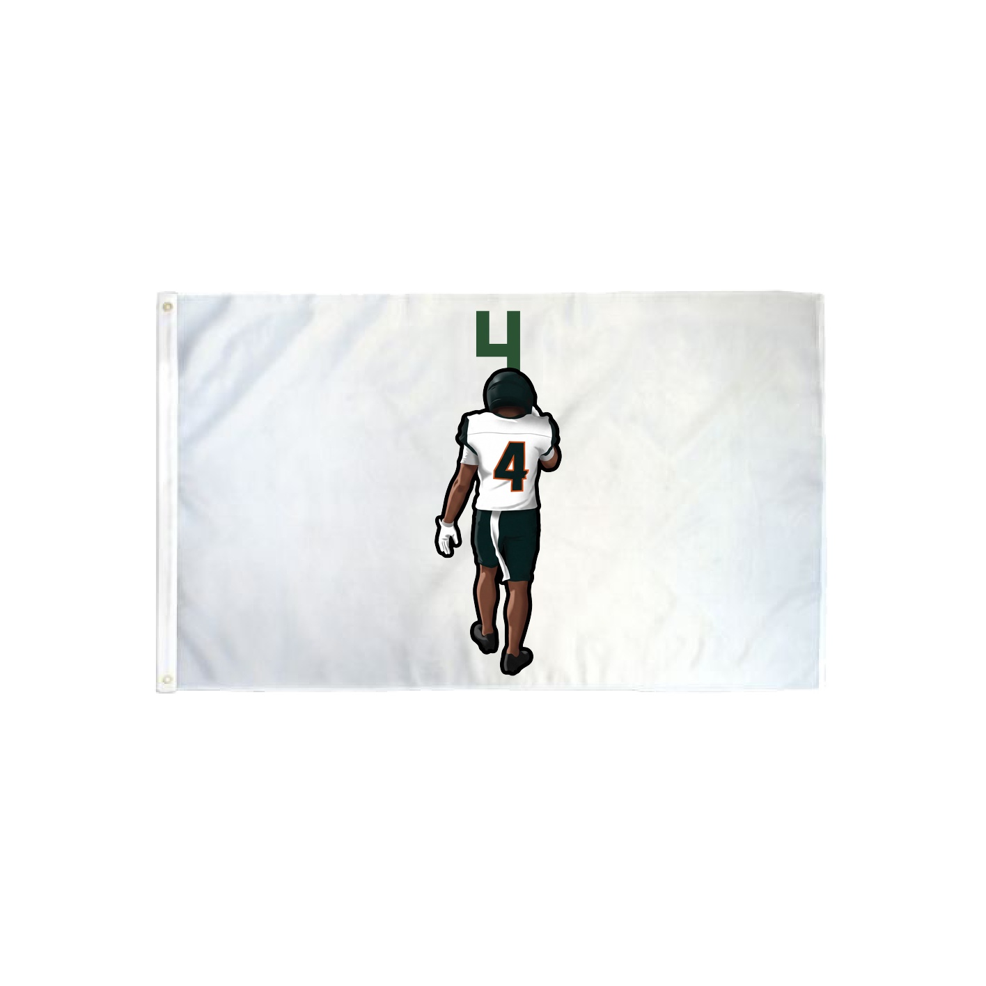 3x5 Flag — Number Top in Classic