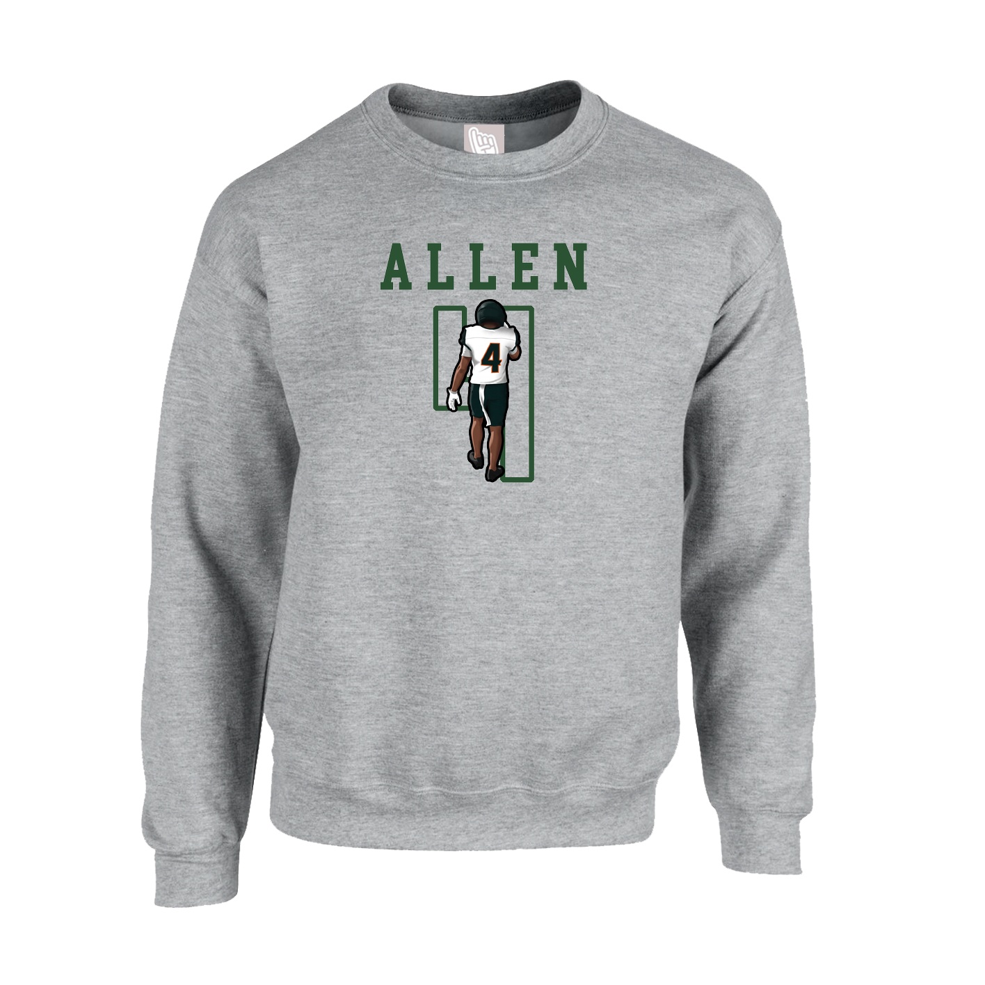 Fleece Crew — Shirsey in Grey