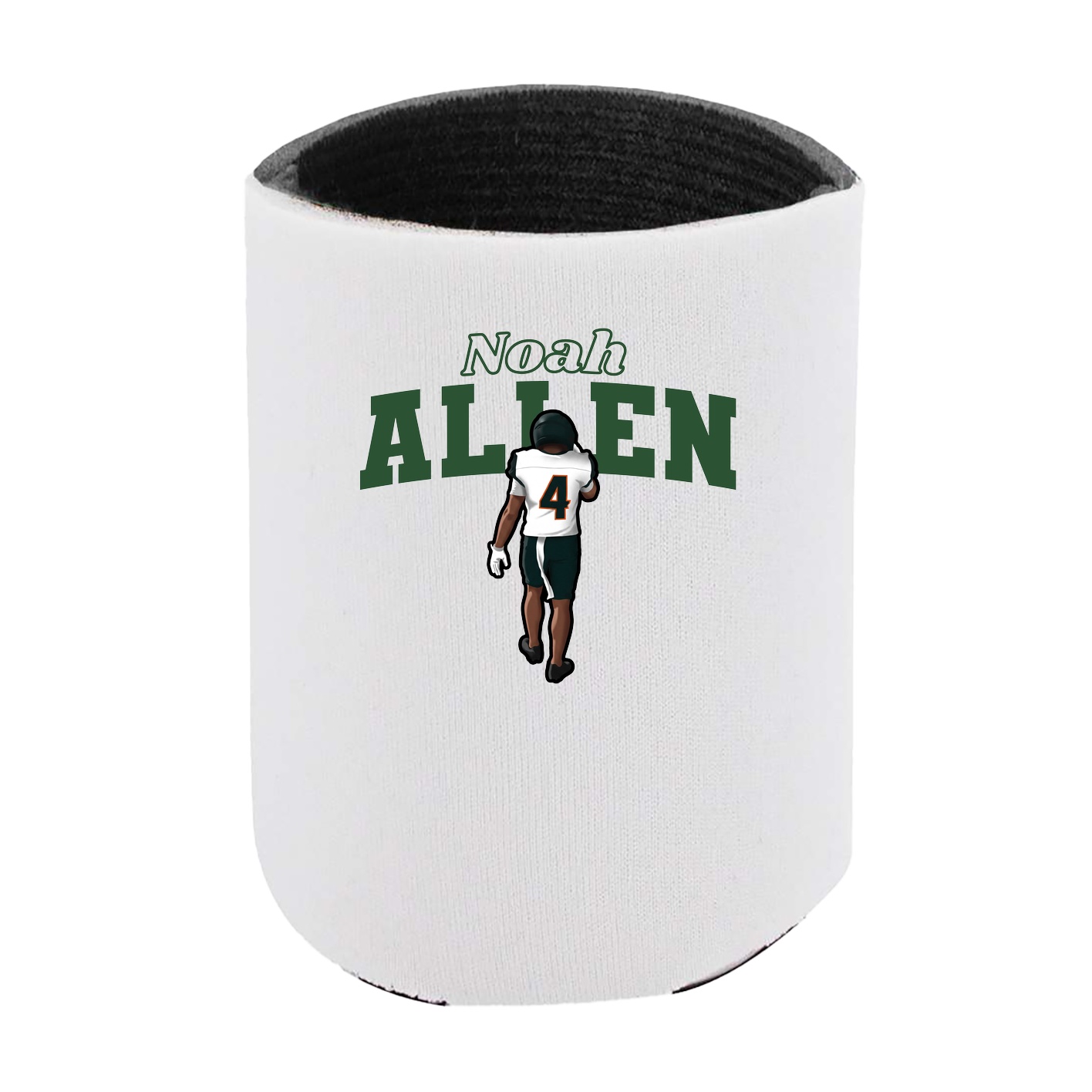 Can Holder — Name Arch in White