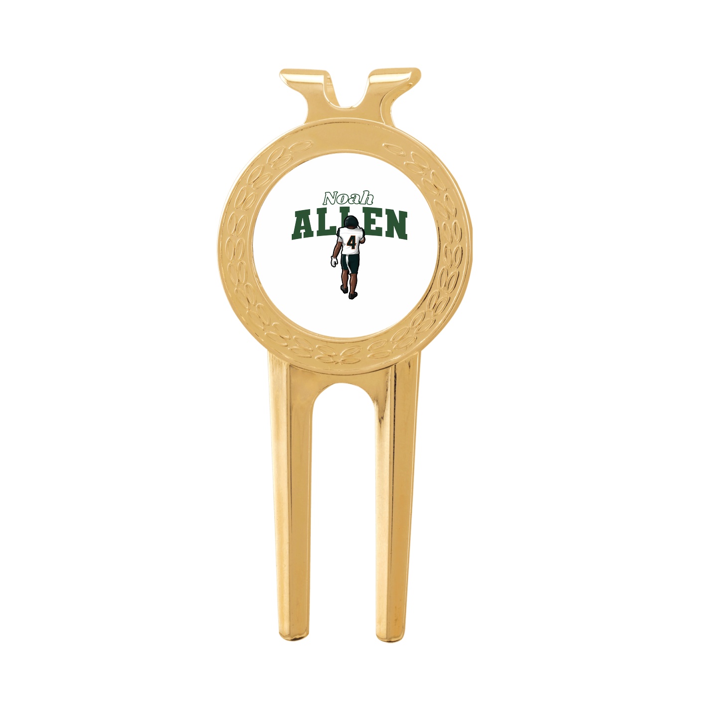 Divot Tool with Ball Marker — Name Arch in Classic
