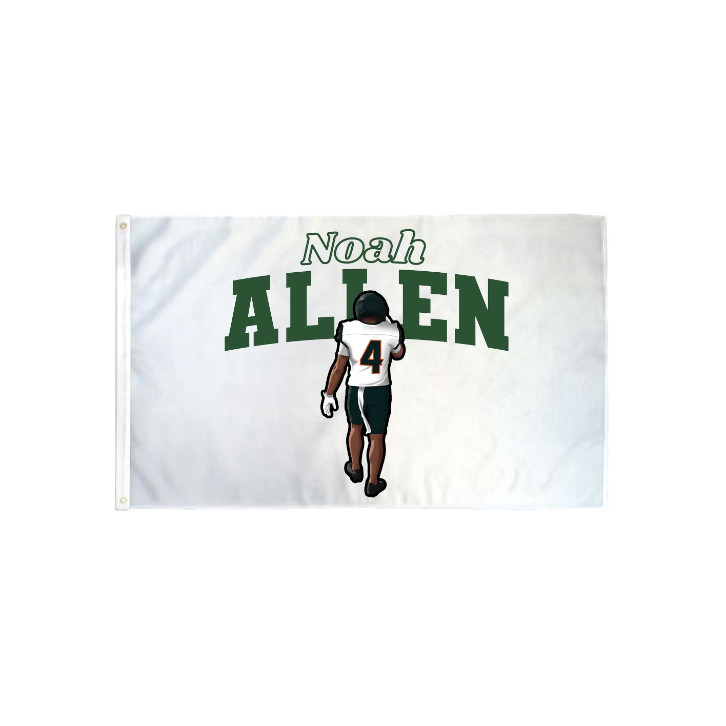 3x5 Flag — Name Arch in Classic