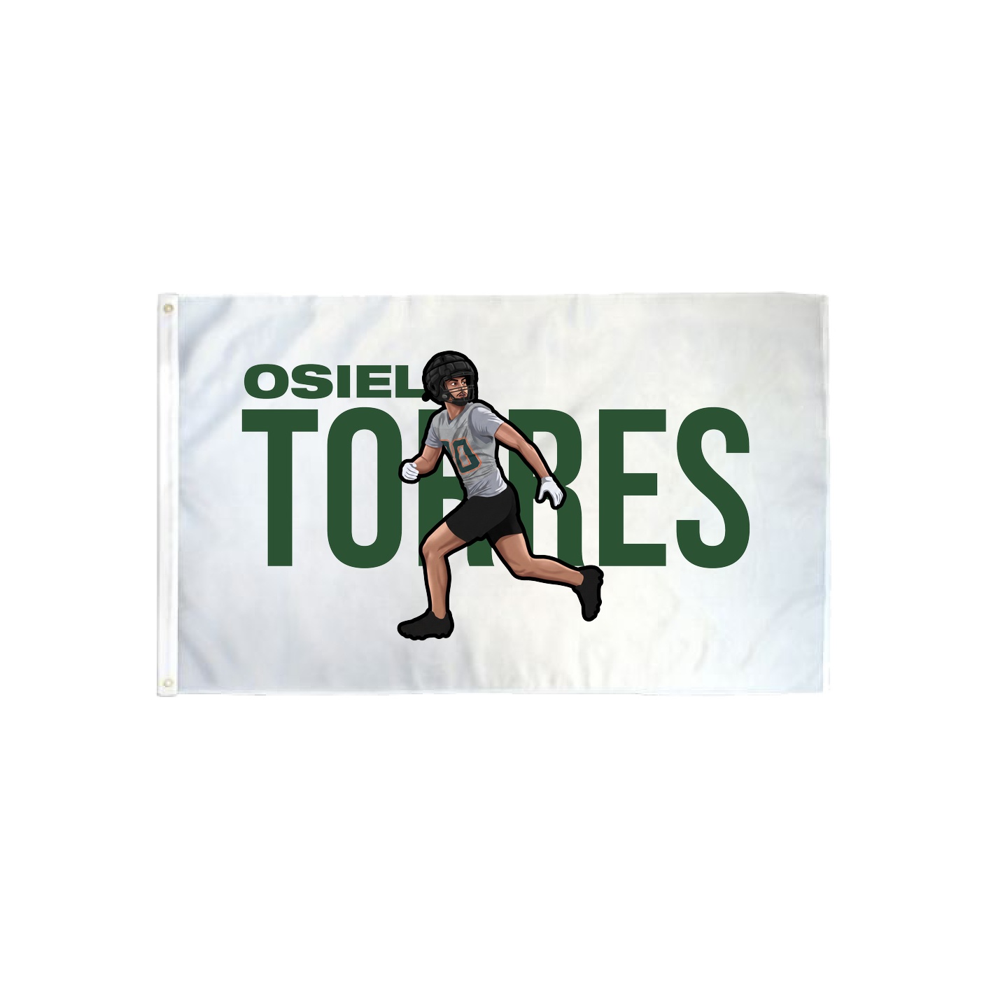 3x5 Flag — Player Name in Classic