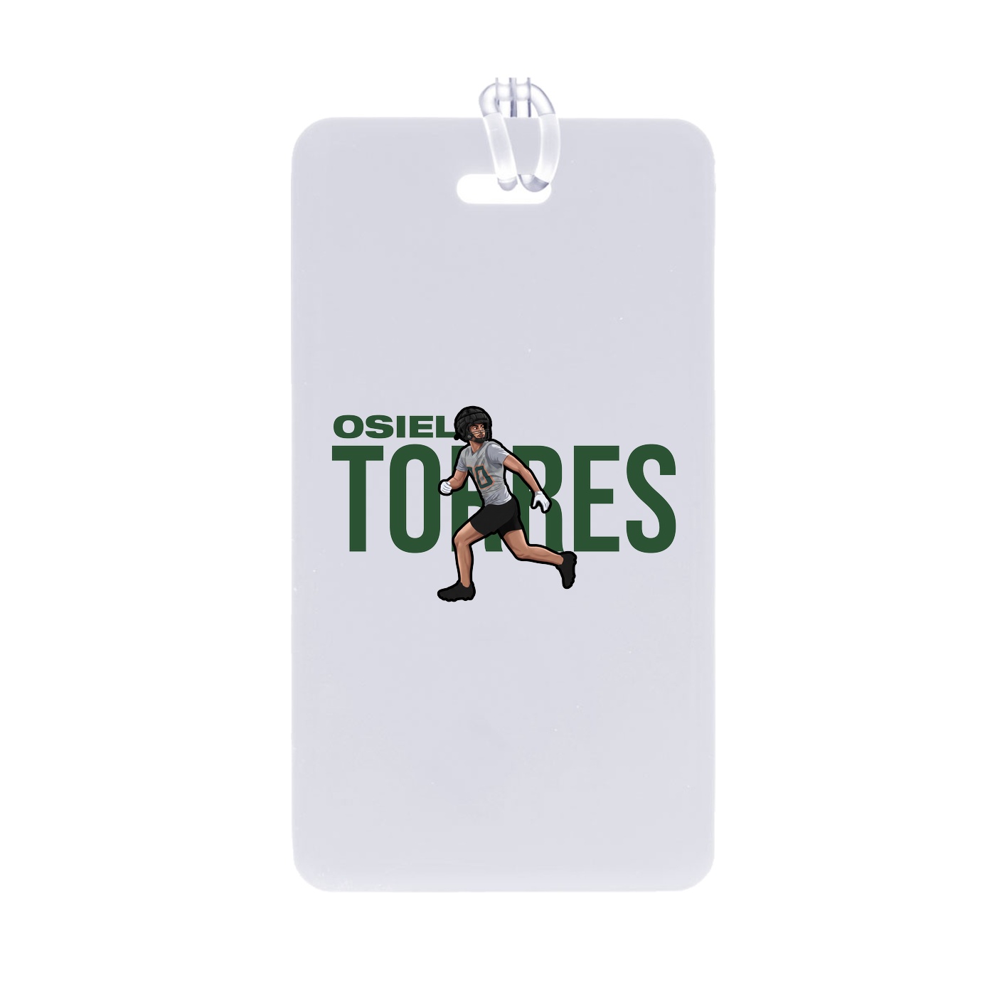 Bag Tag — Player Name in Classic