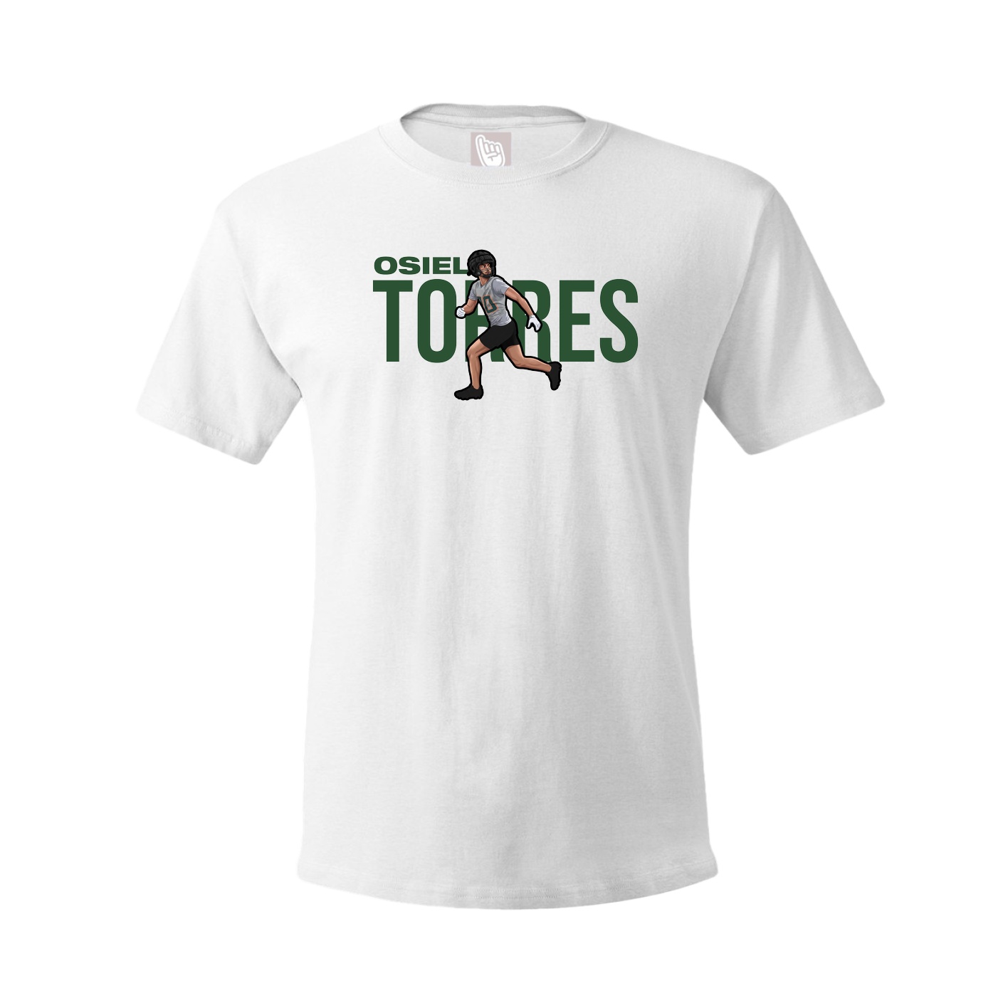 Youth Tee — Player Name in White
