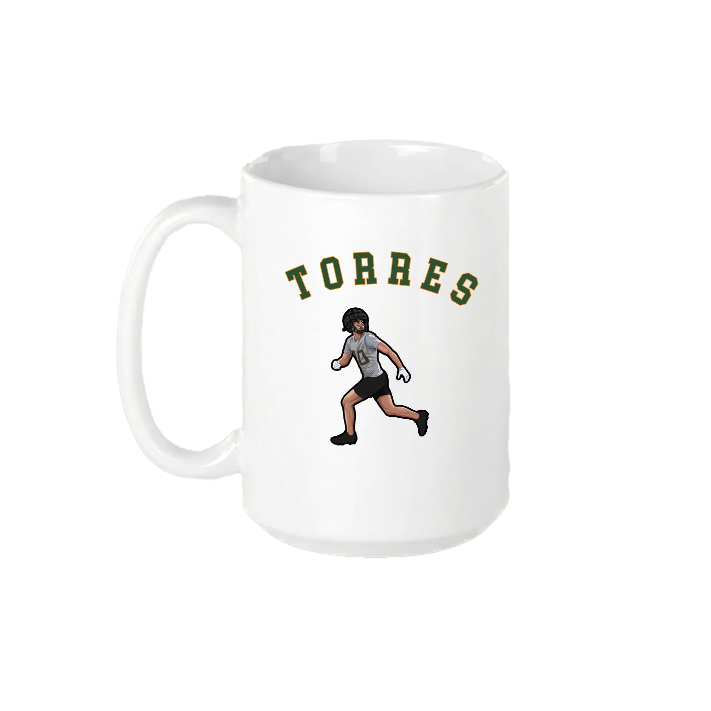 15oz Coffee Mug — Shirsey Arch in White