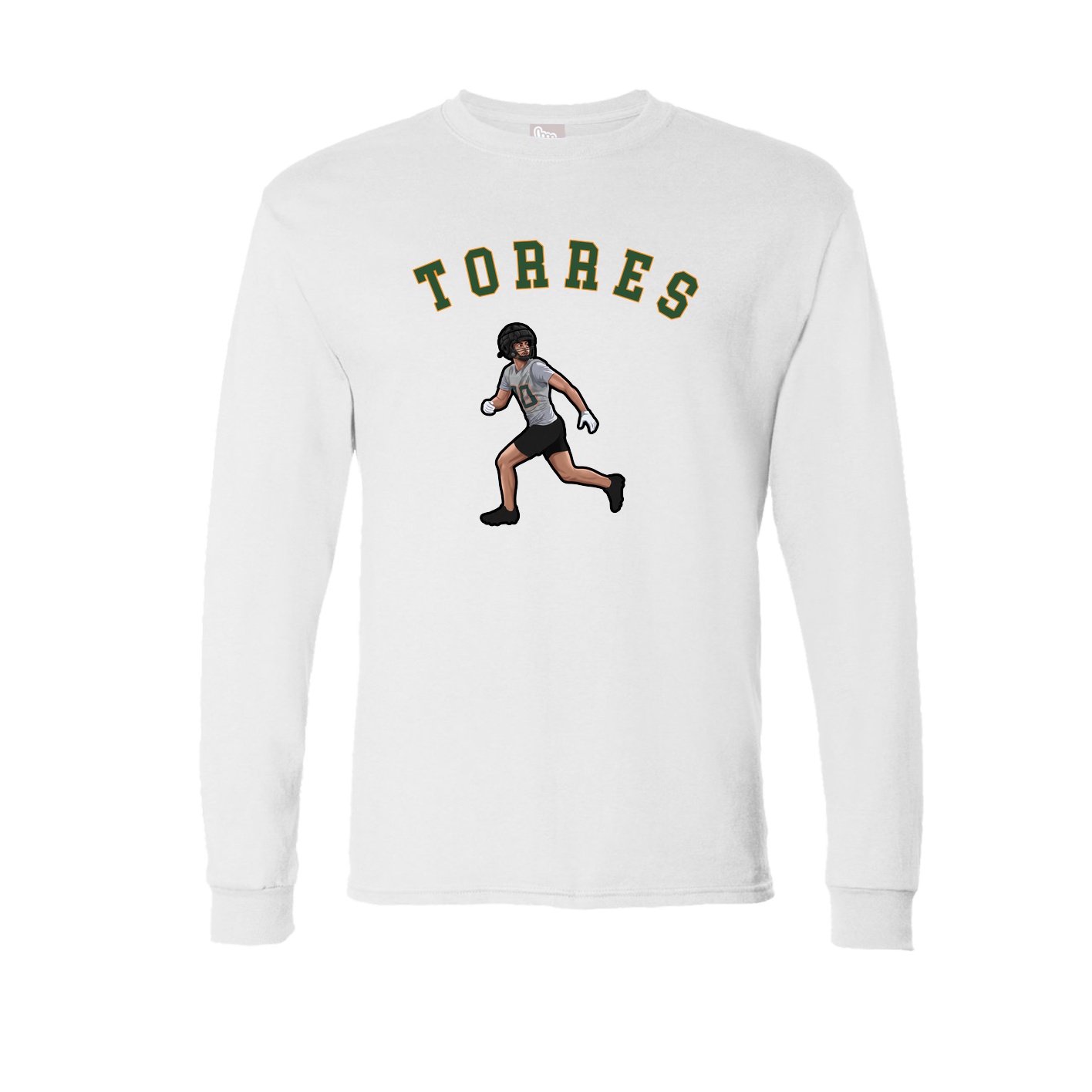Long Sleeve Tee — Shirsey Arch in White