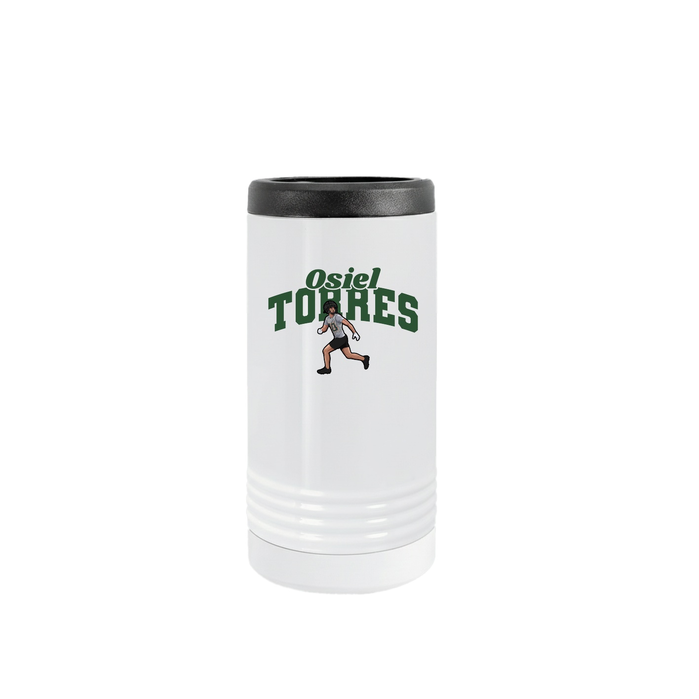 Slim Beverage Holder — Signature Arch in White