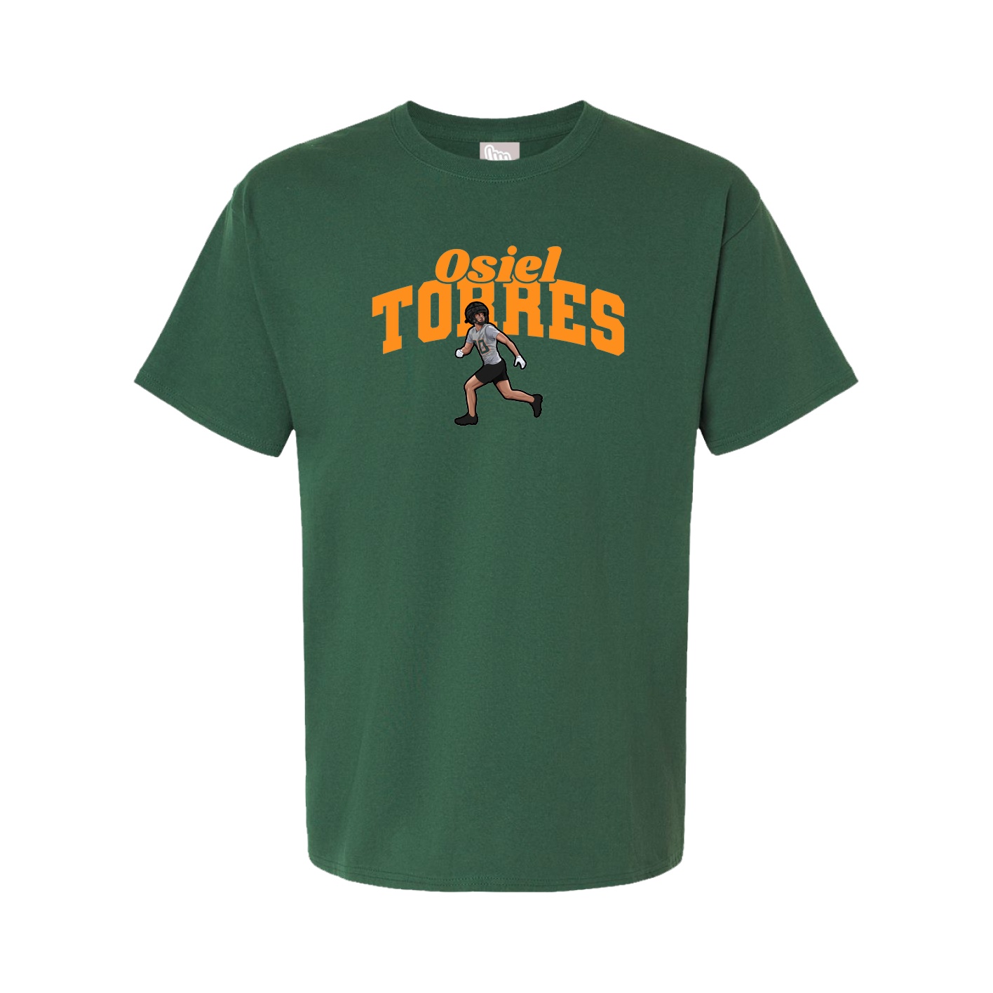 Youth Tee — Signature Arch in Green