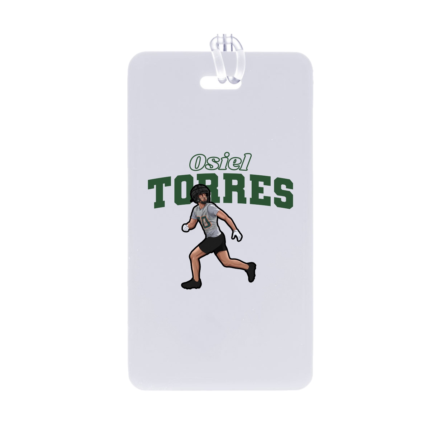 Bag Tag — Name Arch in Classic